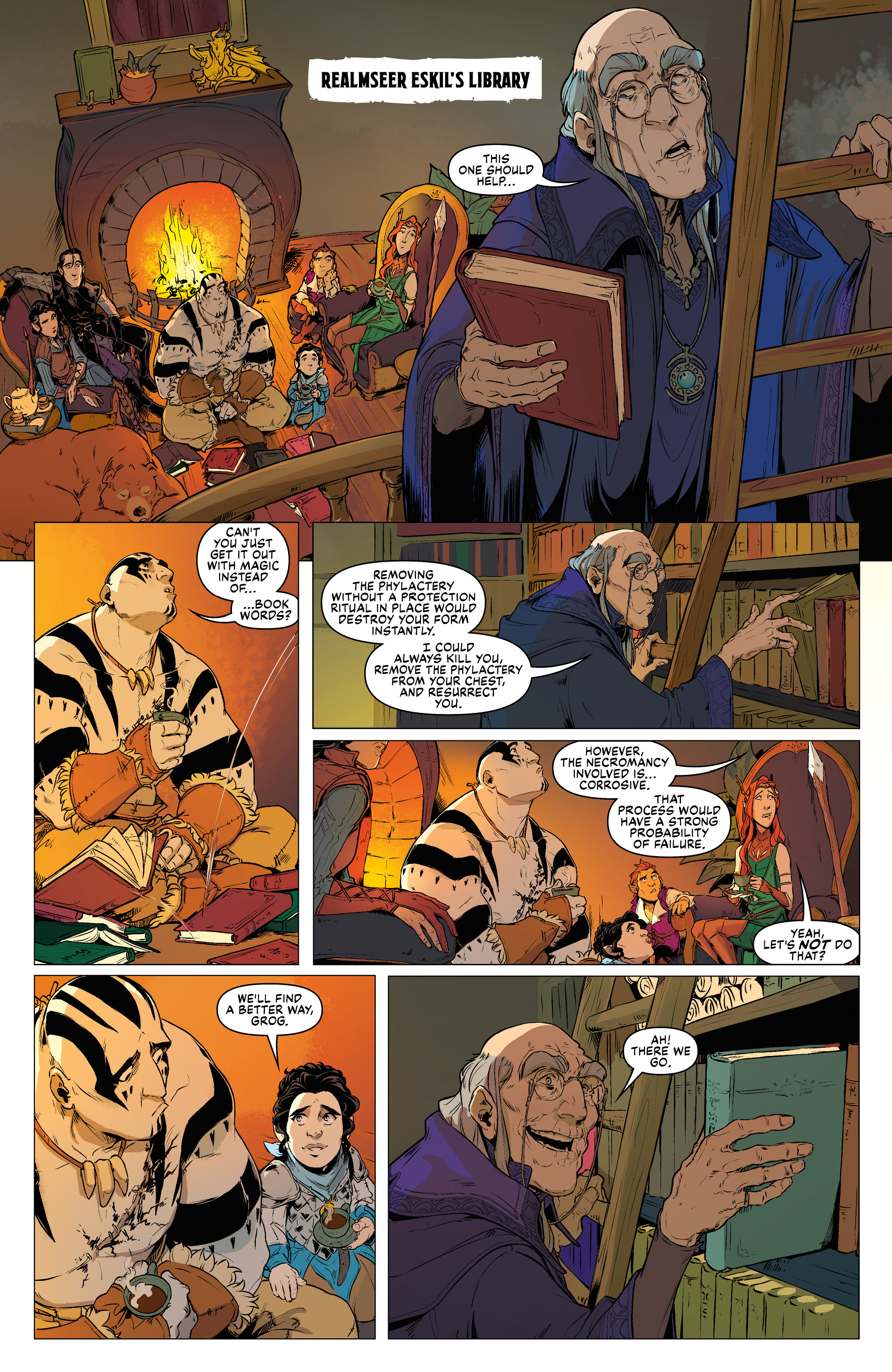 Read online Critical Role Vox Machina Origins comic -  Issue #4 - 3