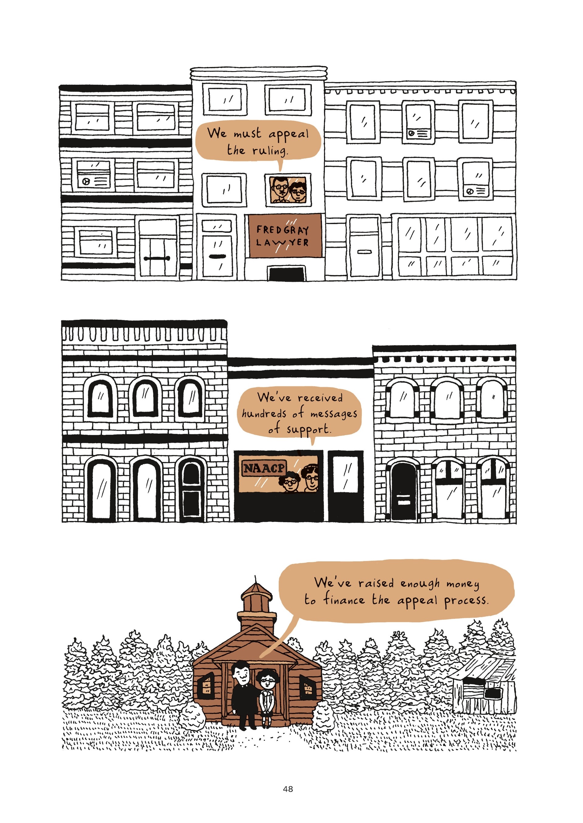 Read online Colored: The Unsung Life of Claudette Colvin comic -  Issue # TPB - 48
