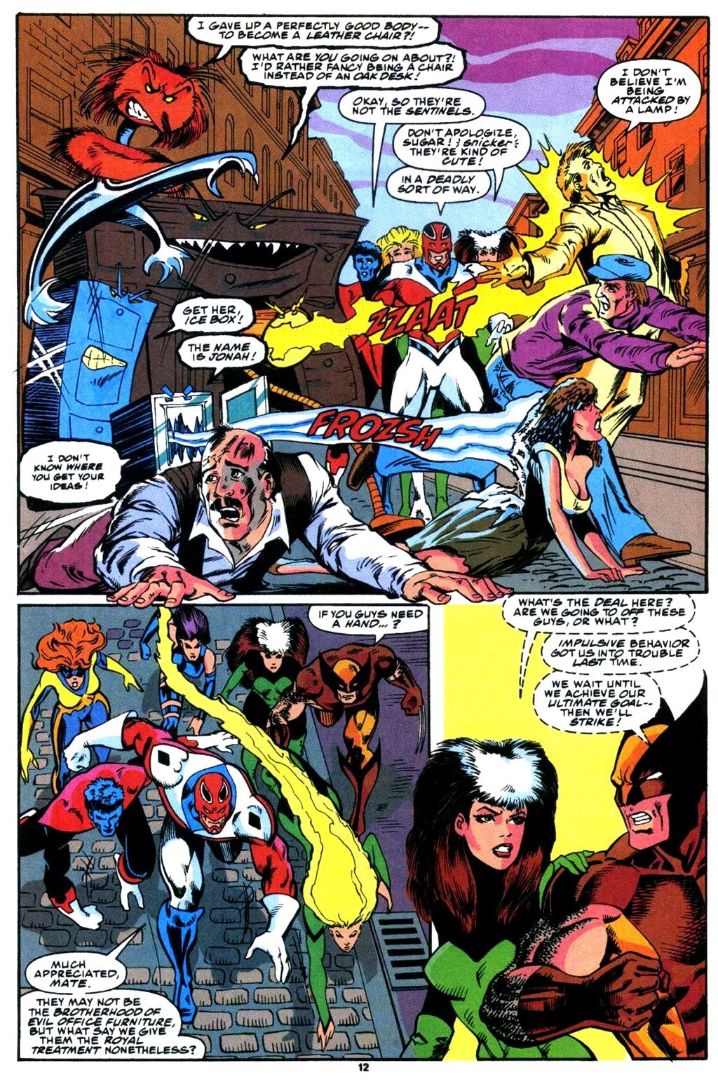 Read online Excalibur (1988) comic -  Issue #41 - 11