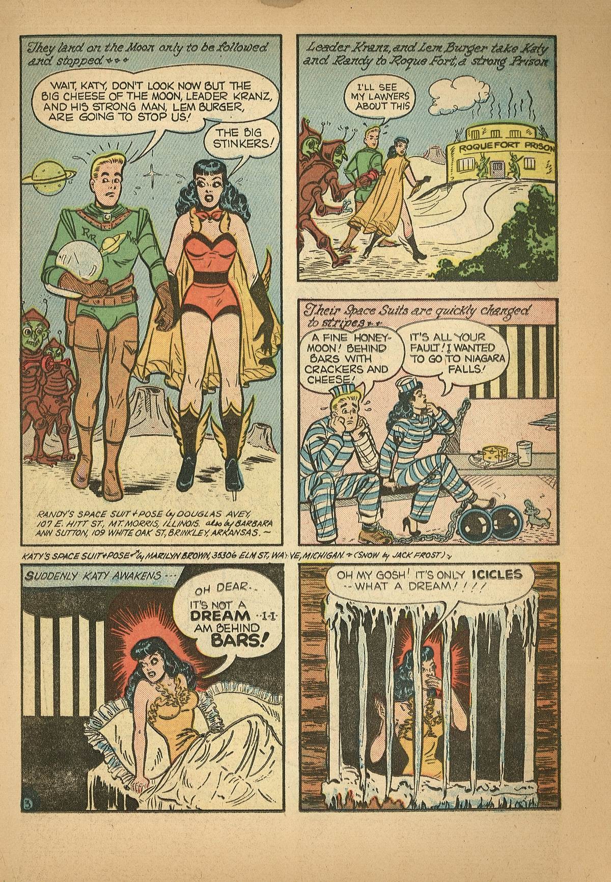 Read online Katy Keene (1949) comic -  Issue #16 - 17