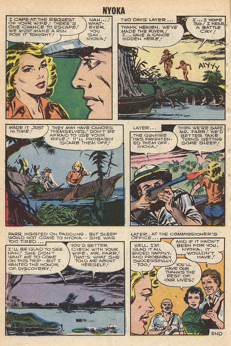 Read online Nyoka the Jungle Girl (1955) comic -  Issue #19 - 14