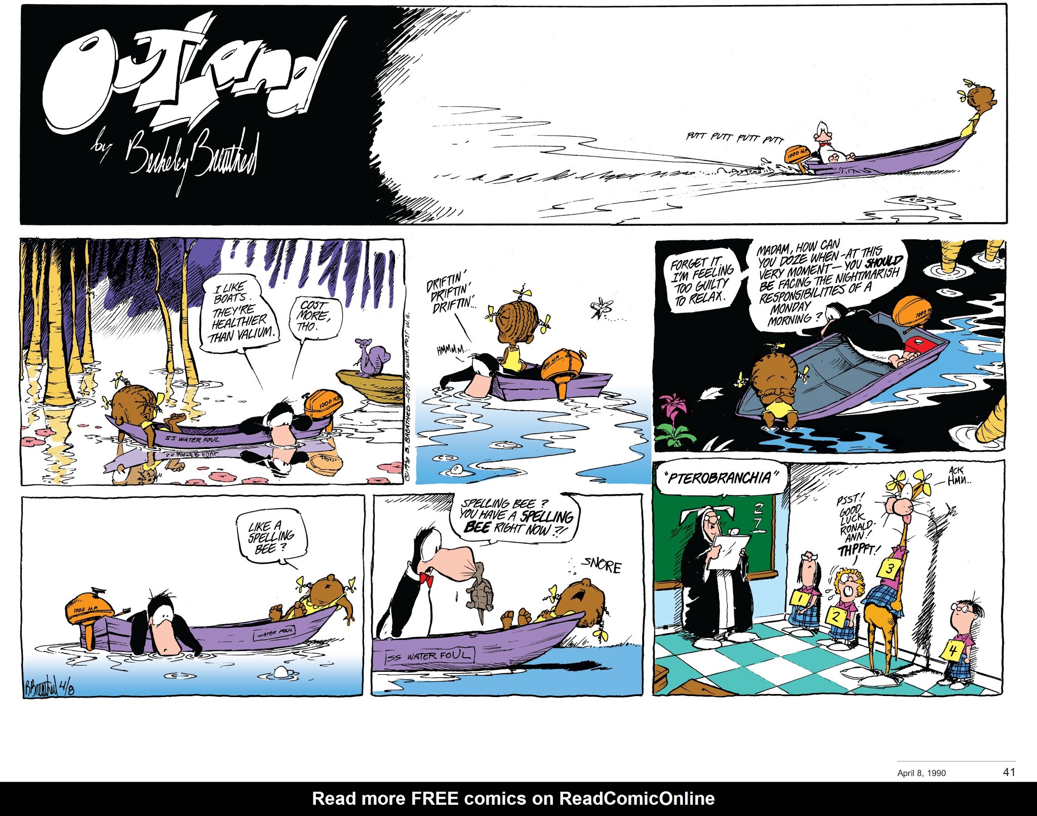 Read online Berkeley Breathed’s Outland comic -  Issue # TPB (Part 1) - 42