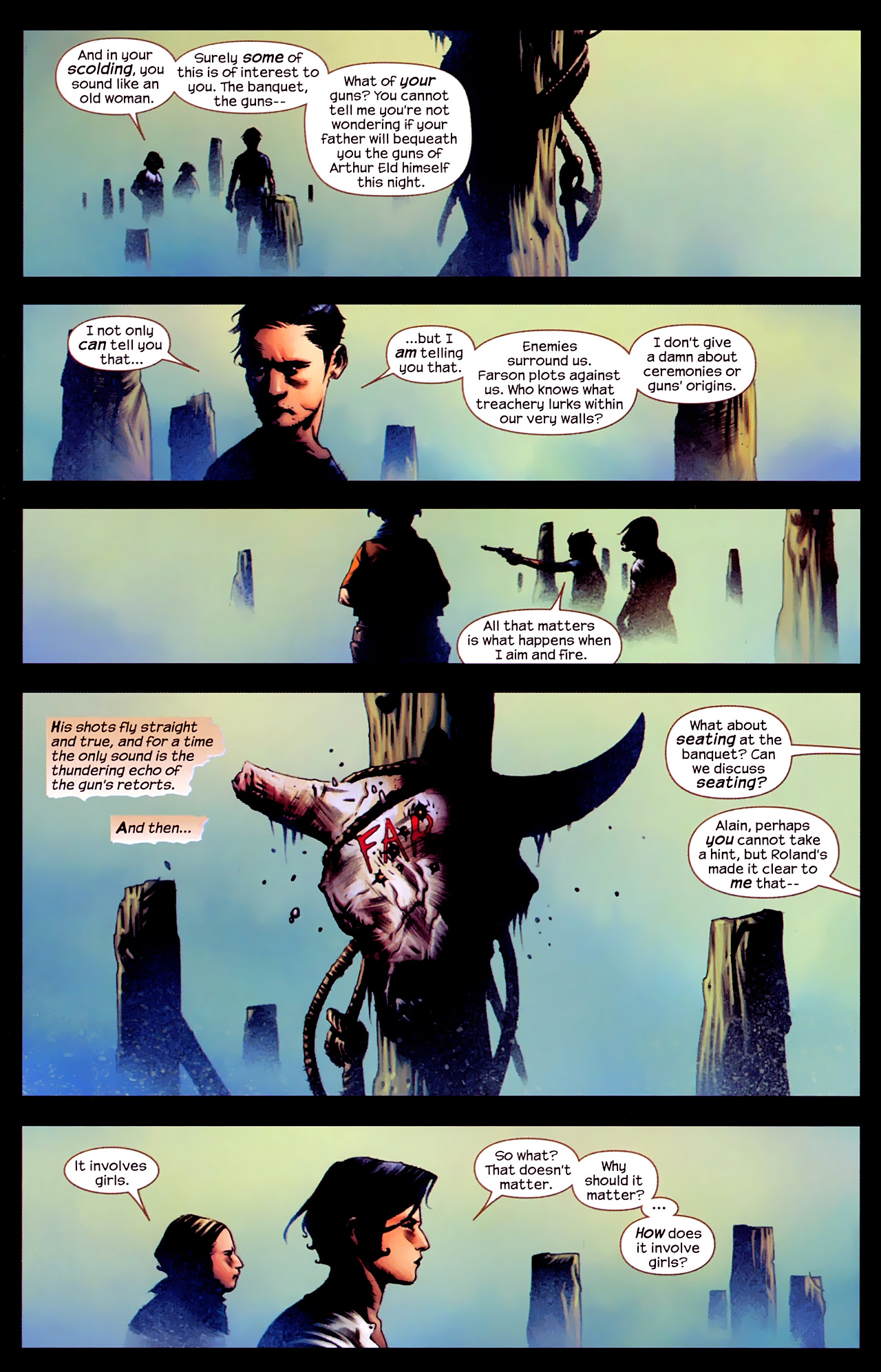 Read online Dark Tower: Treachery comic -  Issue #5 - 5