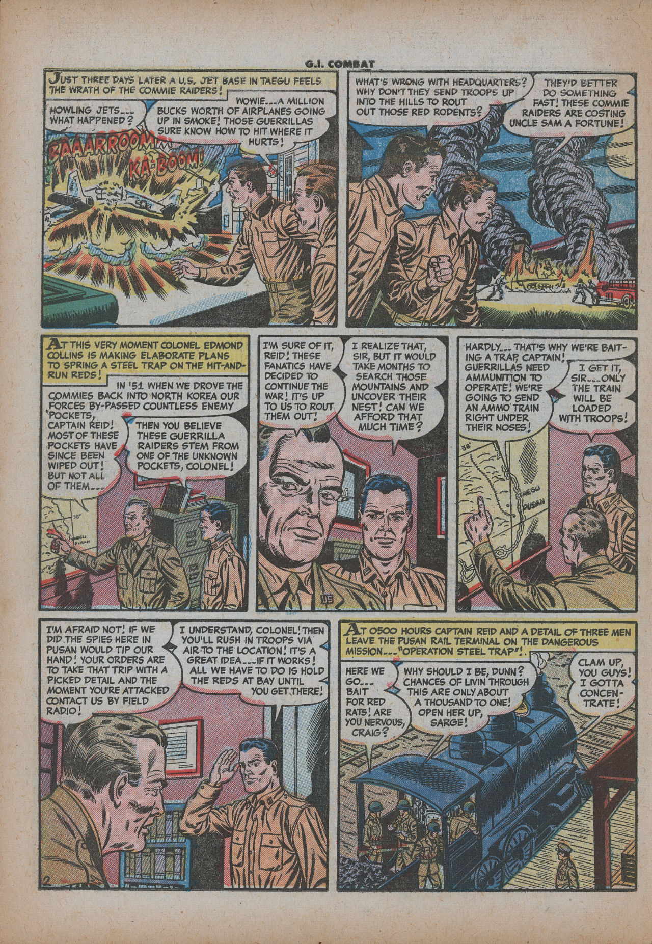 Read online G.I. Combat (1952) comic -  Issue #24 - 29