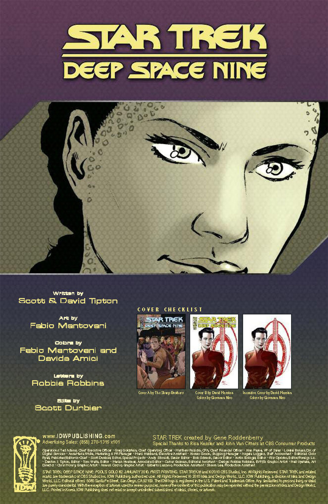 Read online Star Trek: Deep Space Nine: Fool's Gold comic -  Issue #2 - 3