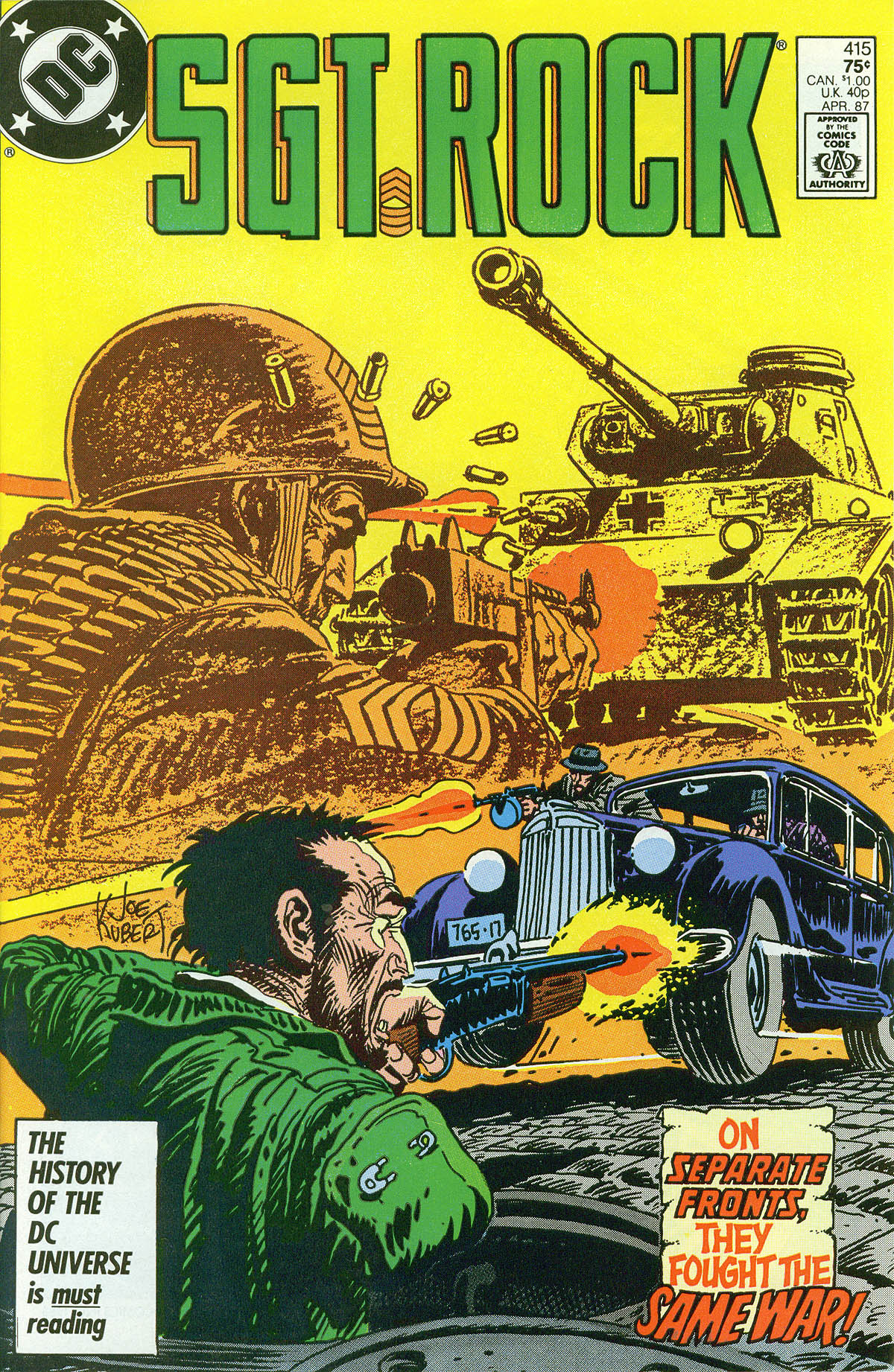 Read online Sgt. Rock comic -  Issue #415 - 1