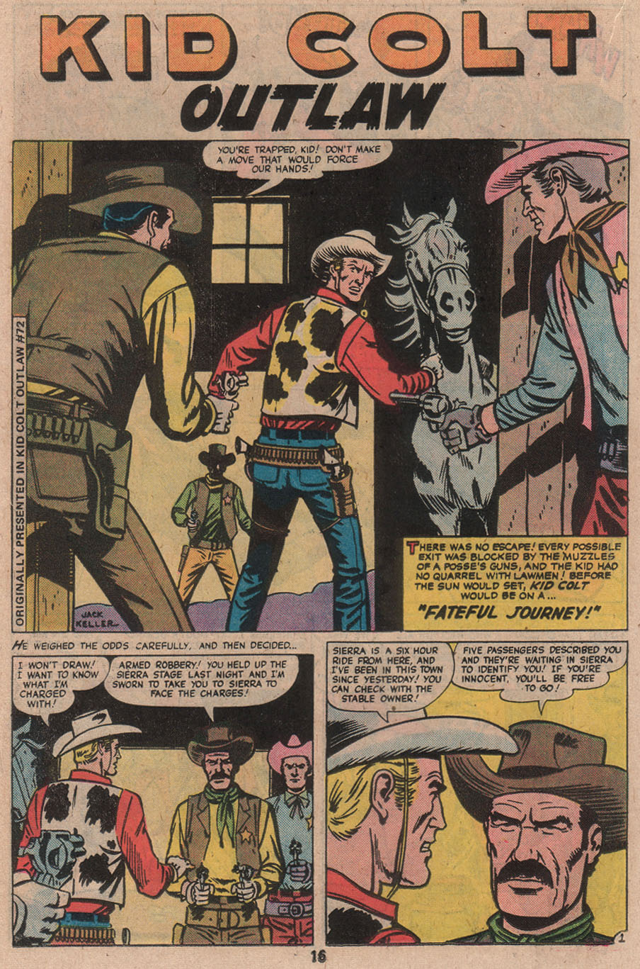 Read online Kid Colt Outlaw comic -  Issue #210 - 18