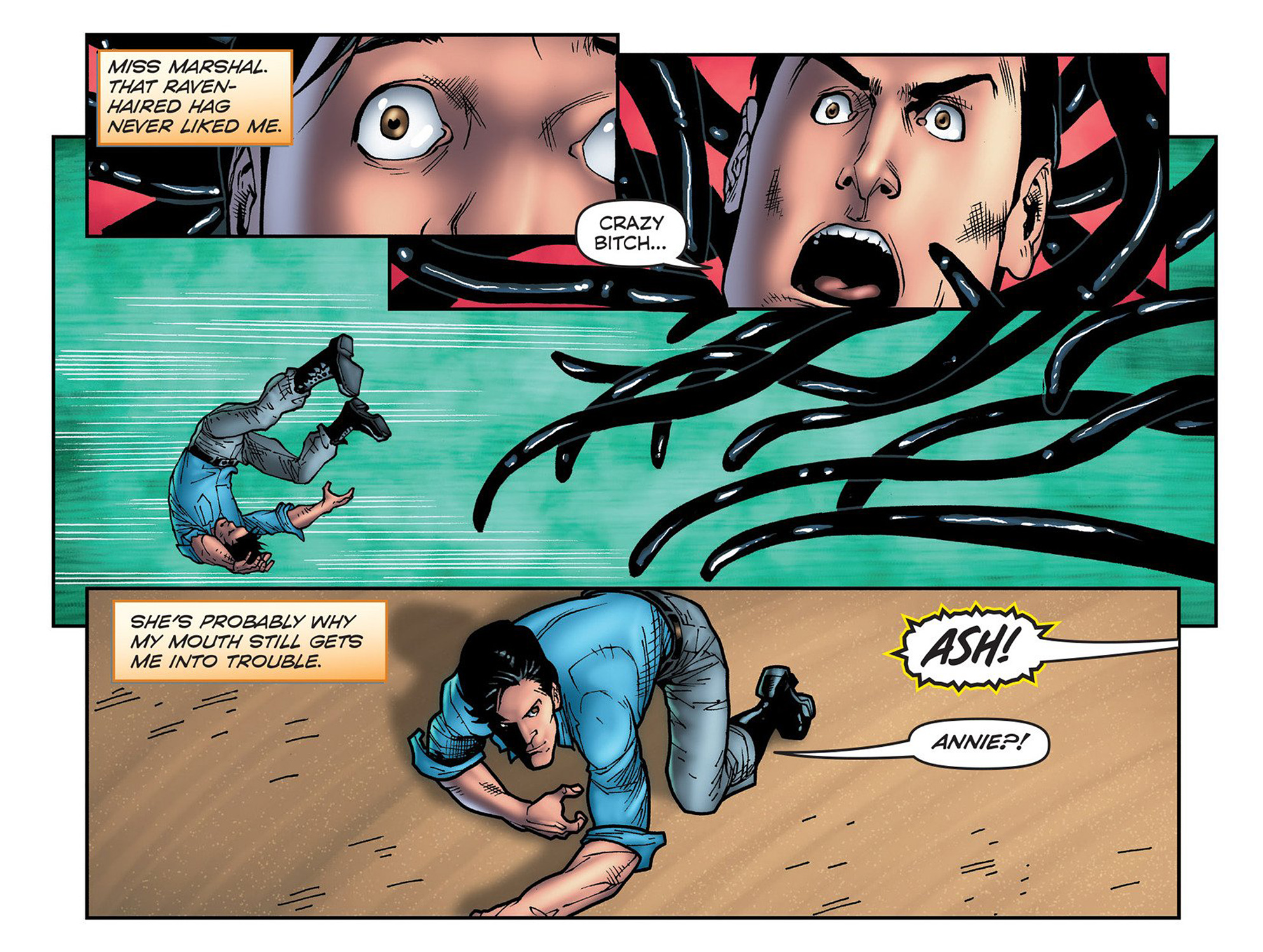 Read online Evil Dead 2: Cradle of the Damned comic -  Issue #6 - 14
