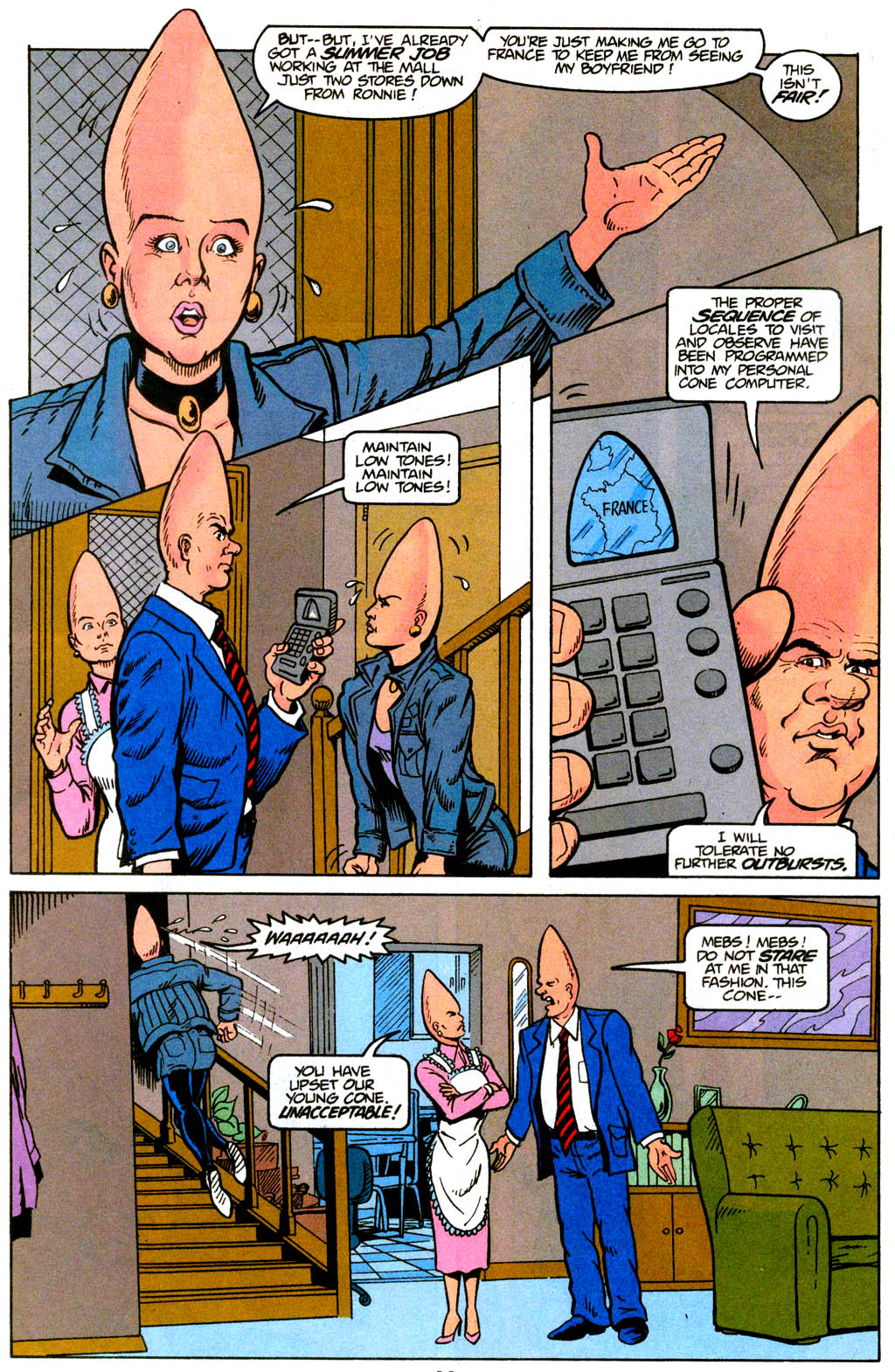 Read online Coneheads comic -  Issue #1 - 14