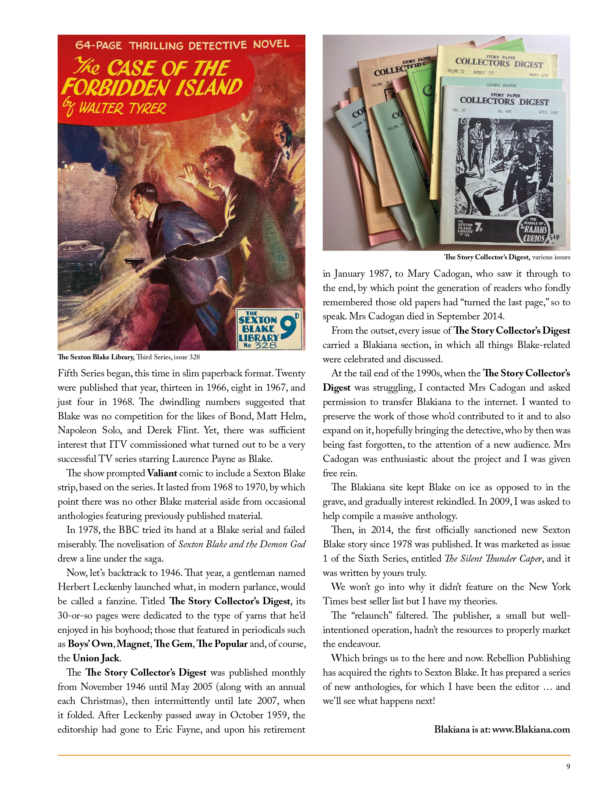 Read online The Return of Sexton Blake comic -  Issue # TPB - 11