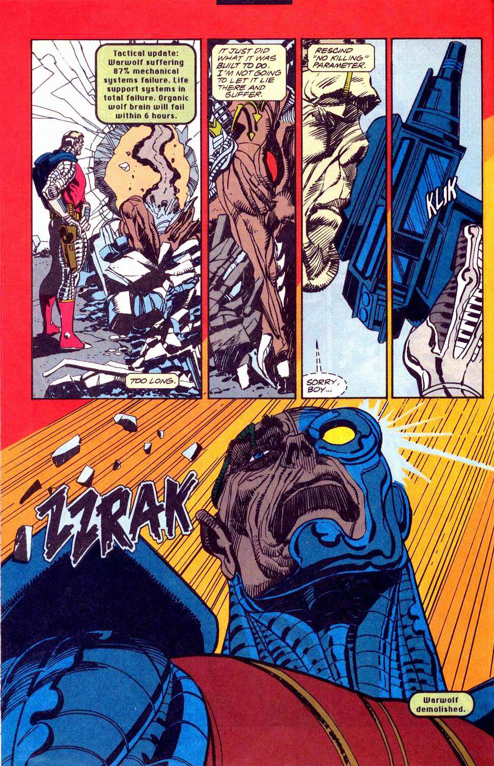 Read online Deathlok (1991) comic -  Issue #1 - 23