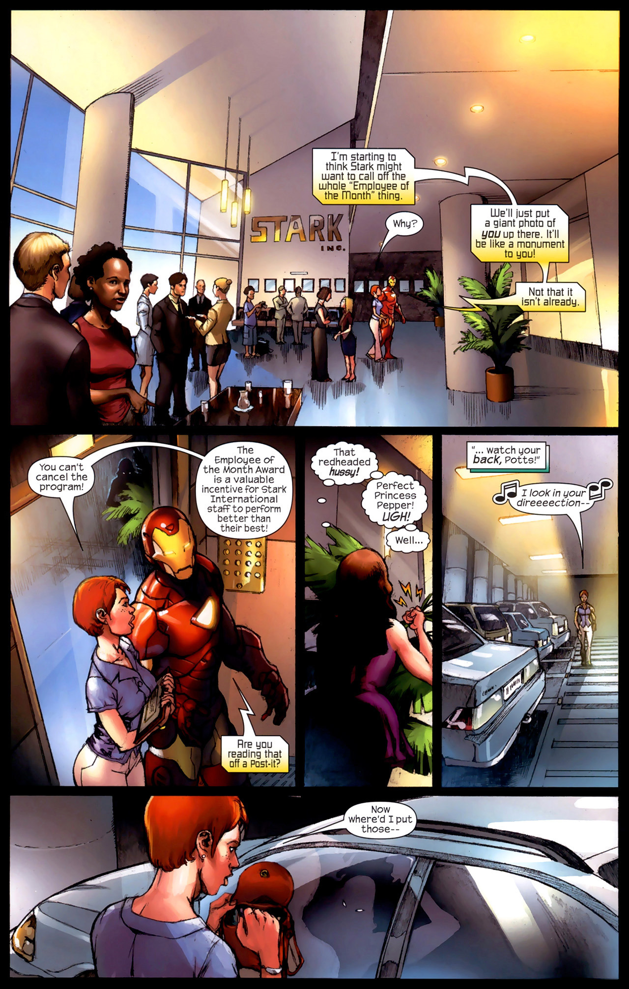 Read online Iron Man: Golden Avenger comic -  Issue # Full - 3