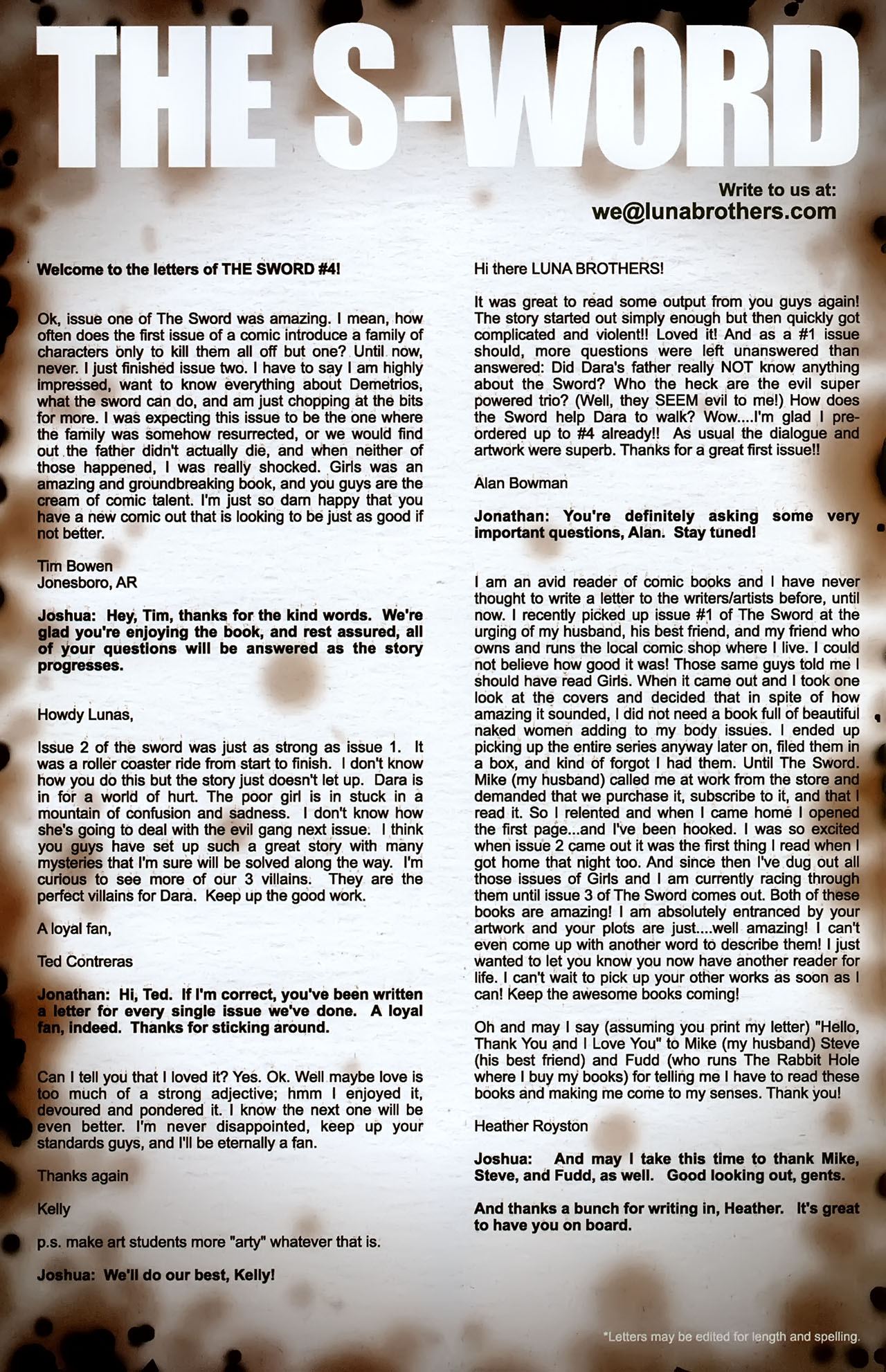 Read online The Sword comic -  Issue #4 - 26