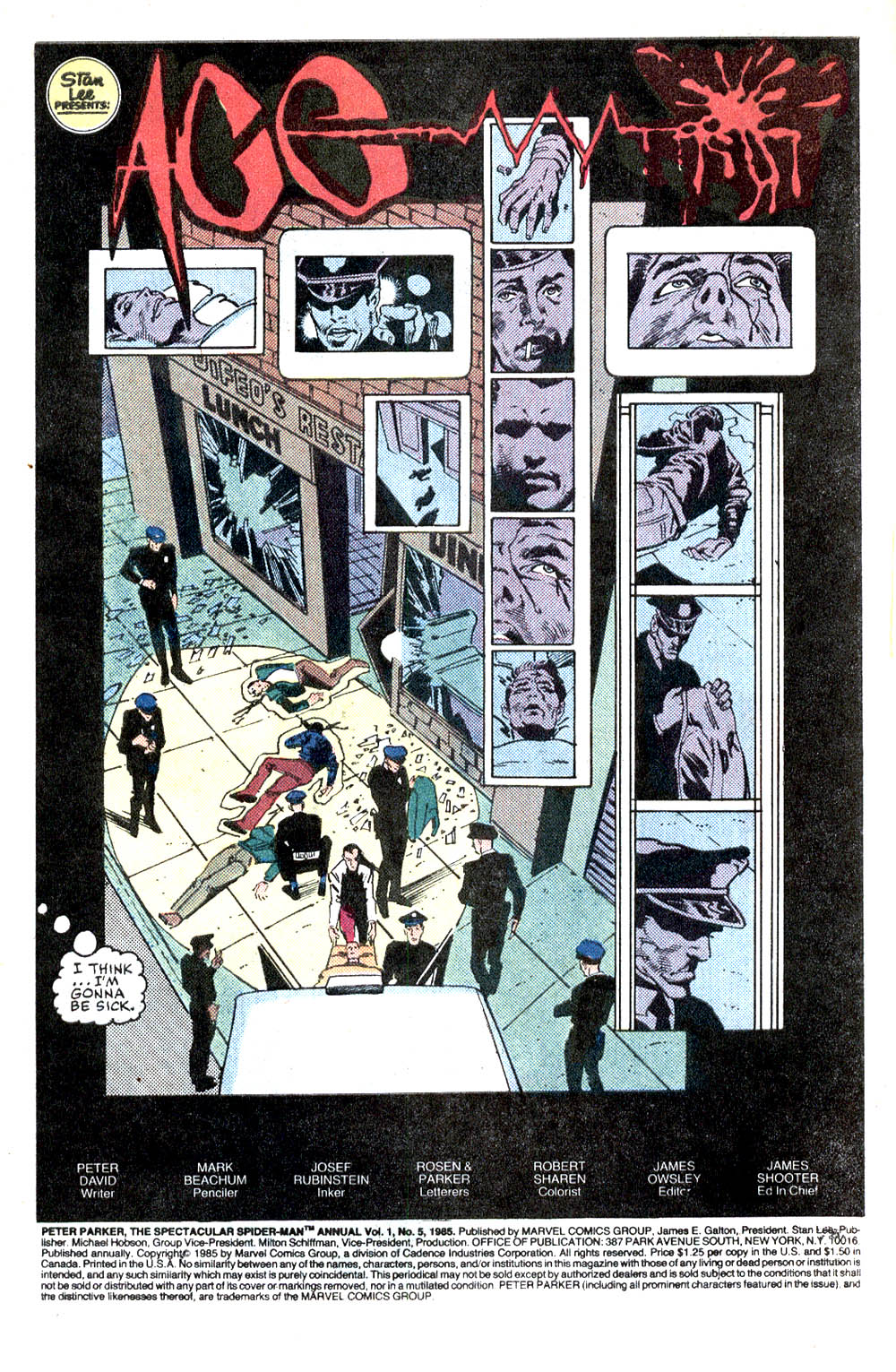 Read online The Spectacular Spider-Man (1976) comic -  Issue # Annual 5 - 2