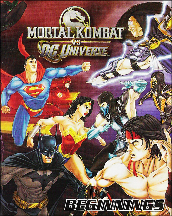 Read online Mortal Kombat Vs. DC Universe ''Beginnings'' comic -  Issue # Full - 2