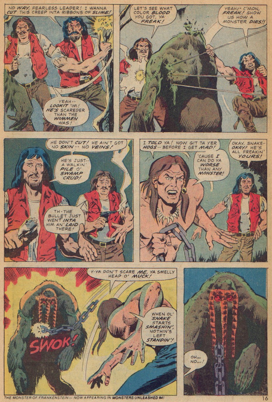 Read online Man-Thing (1974) comic -  Issue #2 - 11
