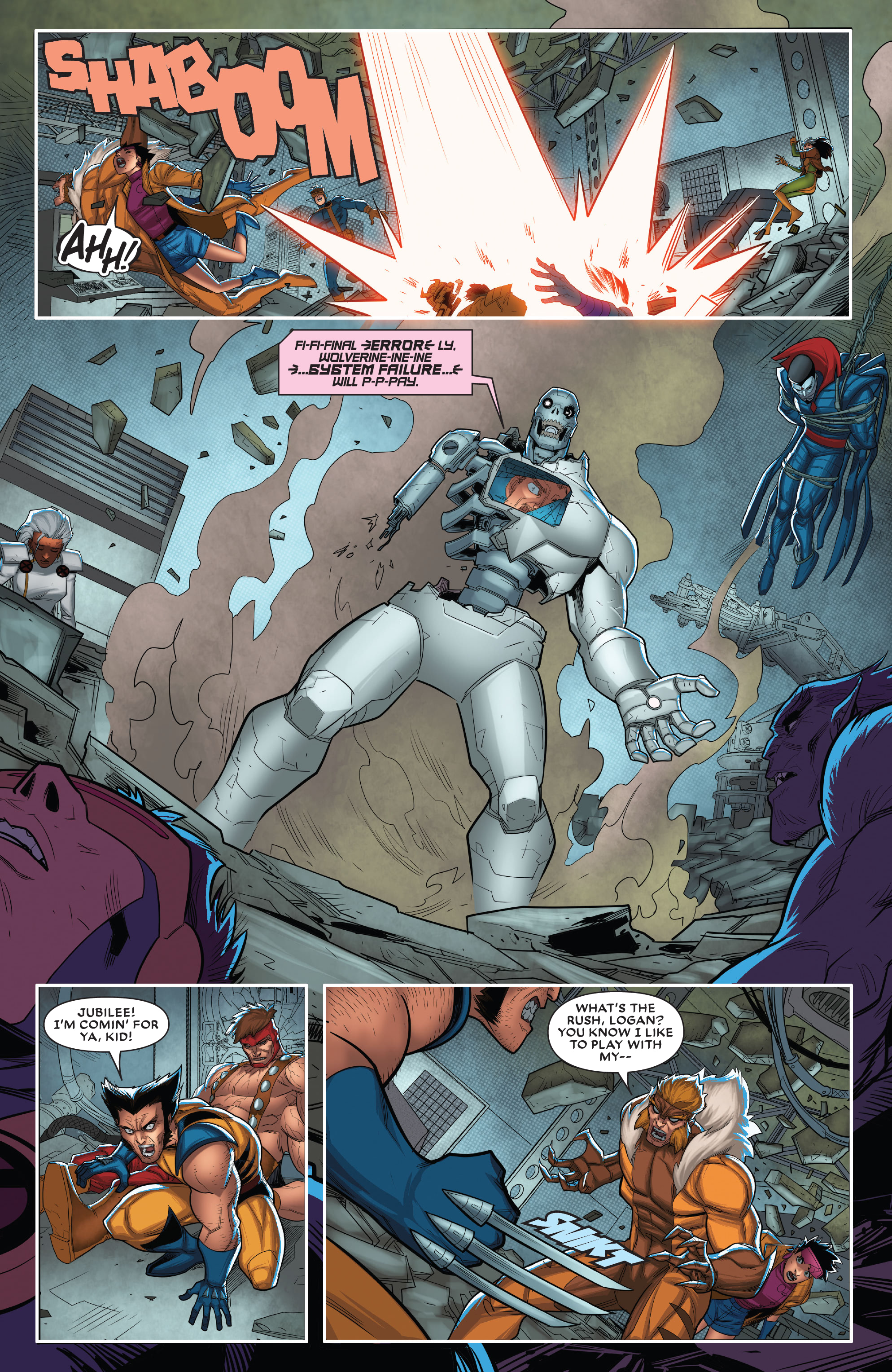 Read online X-Men '92: House Of XCII comic -  Issue #5 - 19