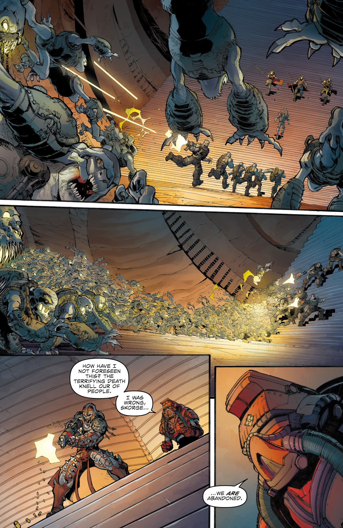 Read online Gears of War: The Rise of RAAM comic -  Issue #3 - 3
