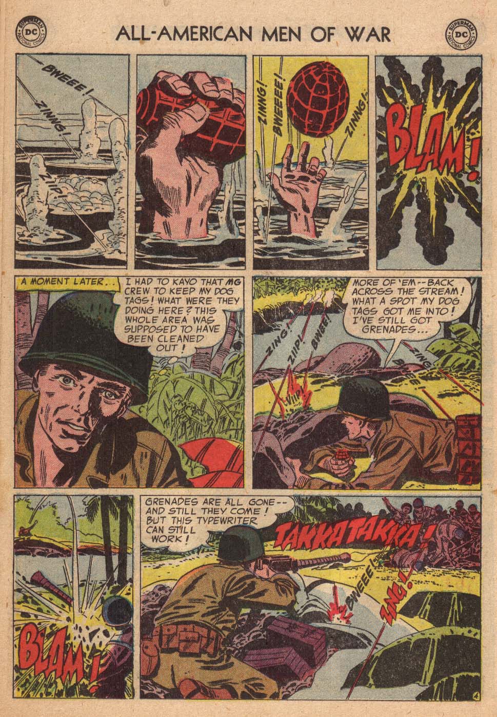 Read online All-American Men of War comic -  Issue #17 - 22