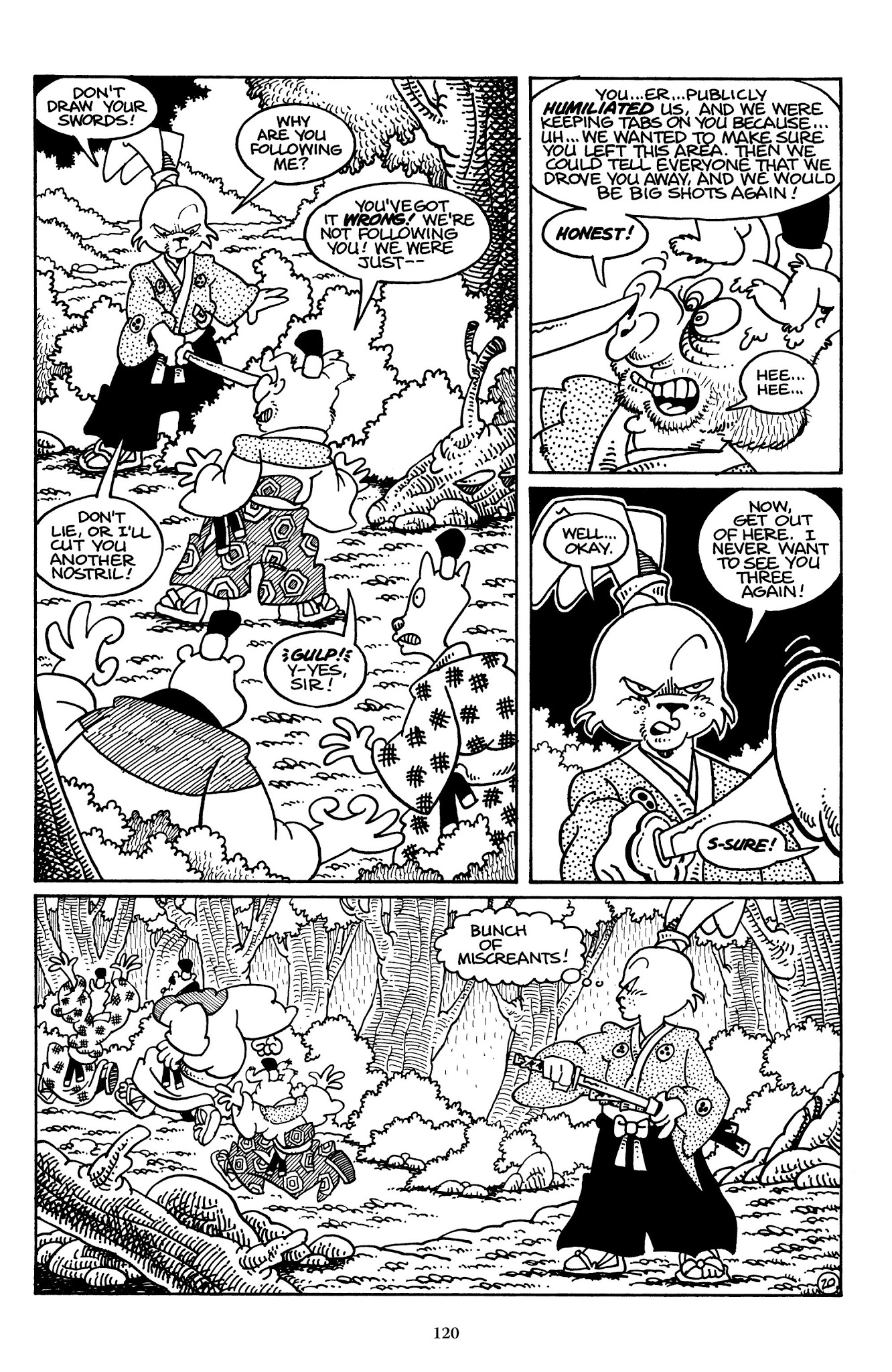 Read online The Usagi Yojimbo Saga comic -  Issue # TPB 1 - 117