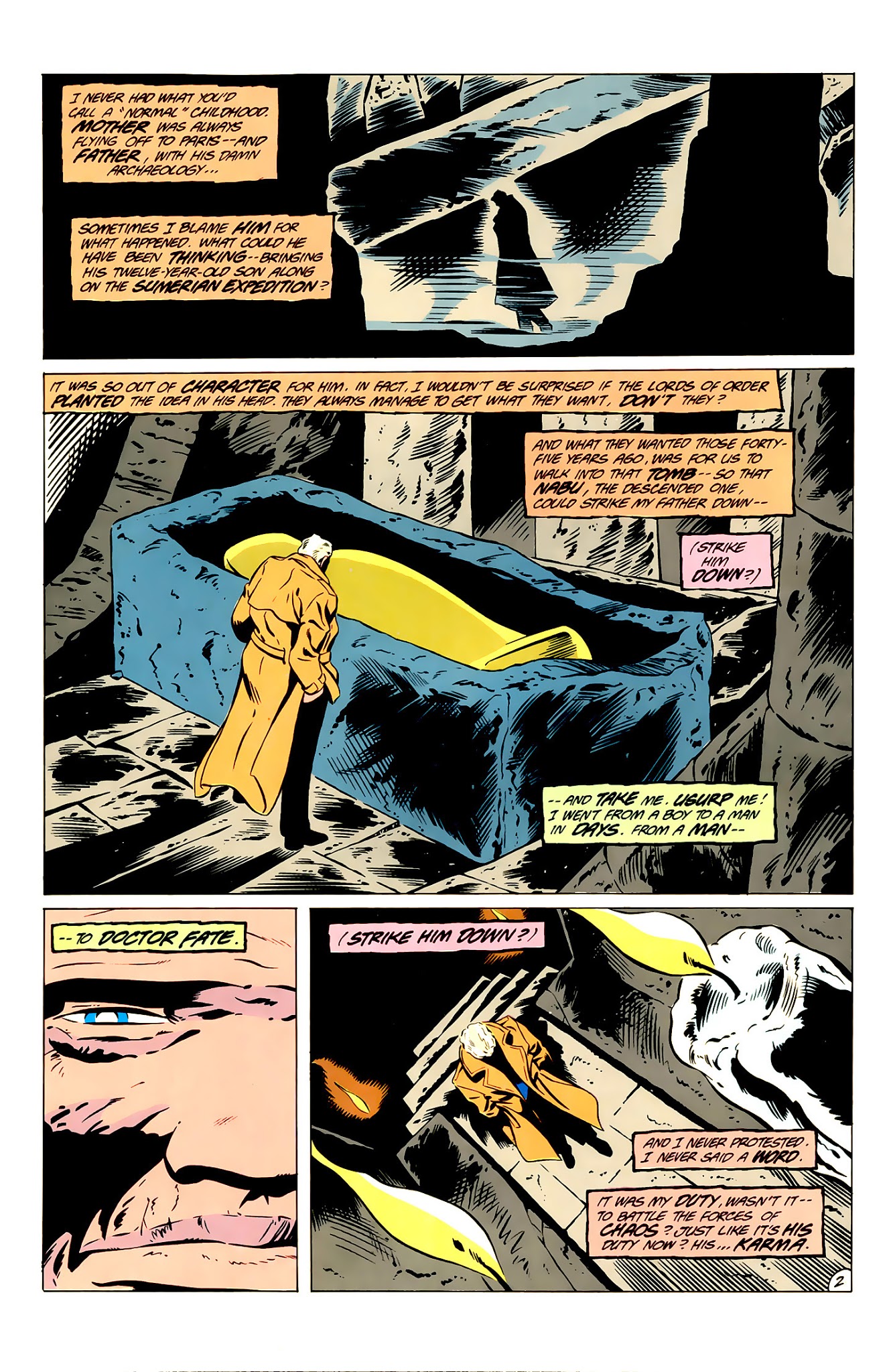 Read online Doctor Fate (1987) comic -  Issue #2 - 3