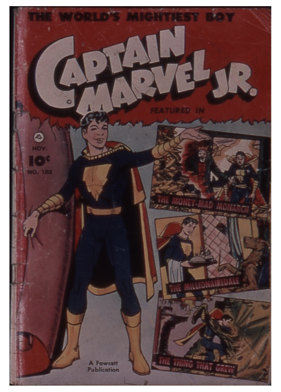 Read online Captain Marvel, Jr. comic -  Issue #103 - 1