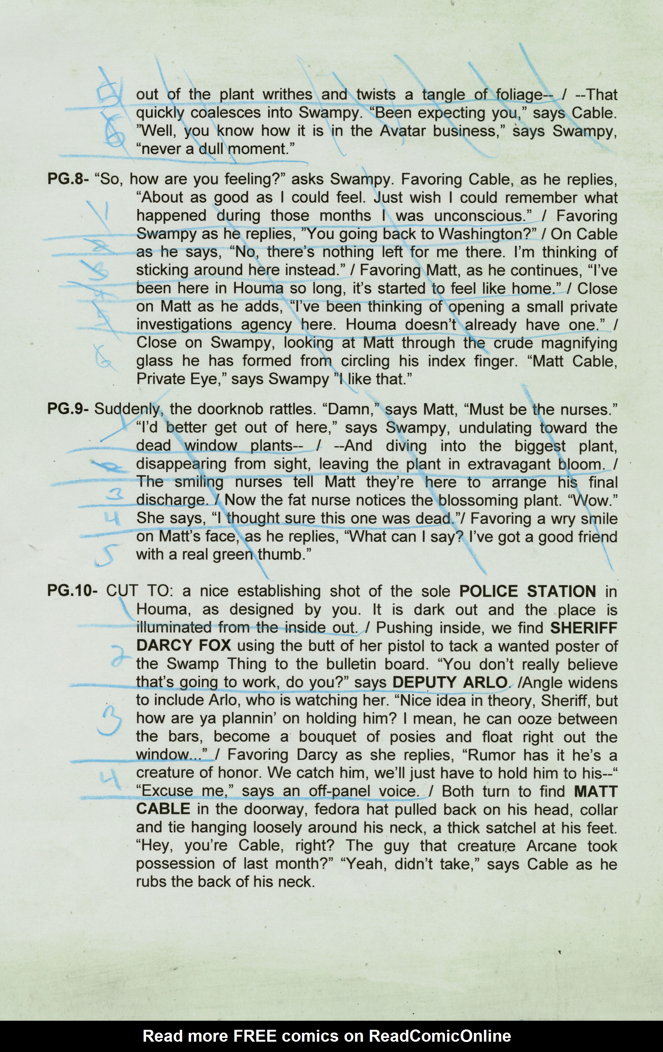 Read online Swamp Thing: Roots of Terror The Deluxe Edition comic -  Issue # TPB (Part 2) - 10