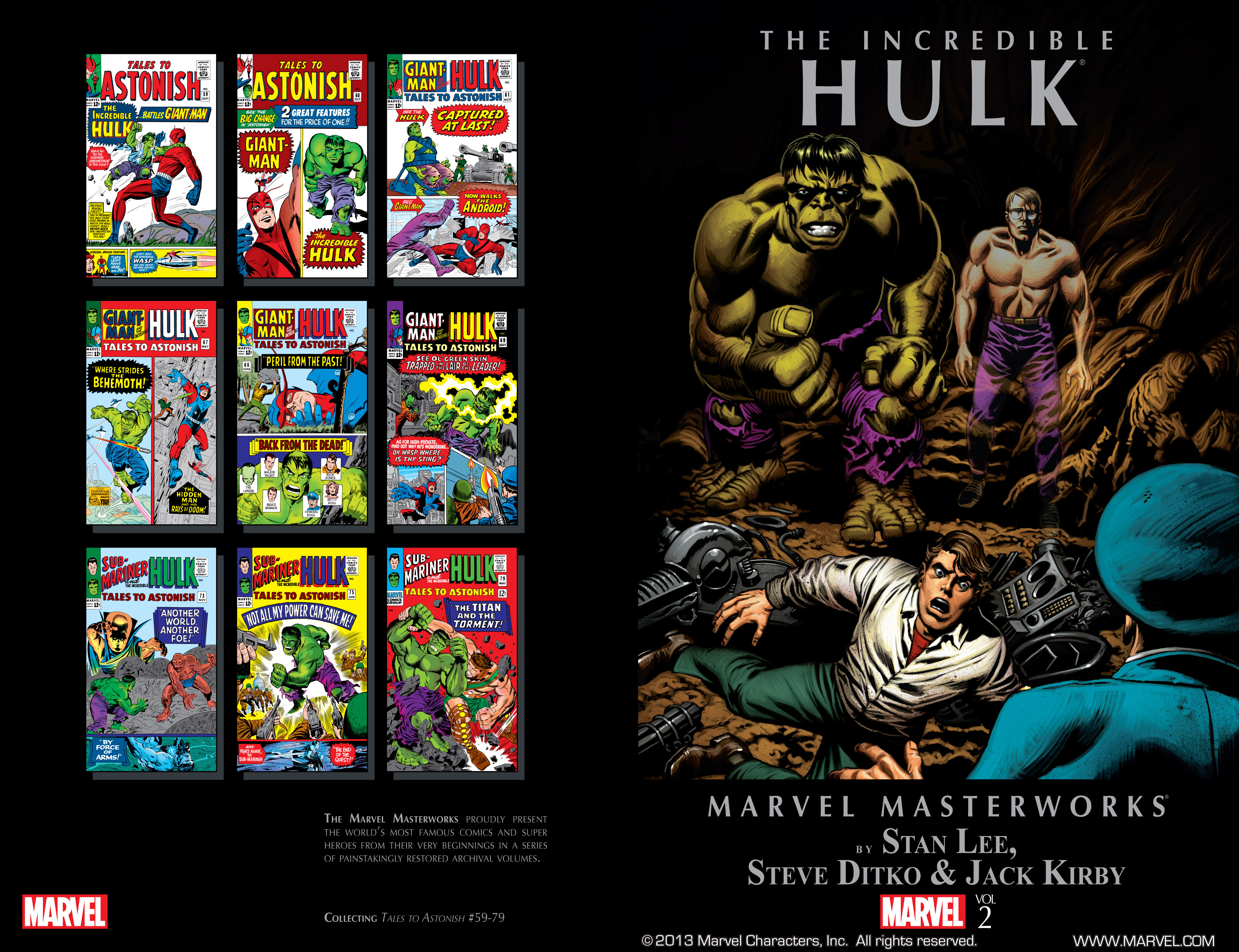 Read online Marvel Masterworks: The Incredible Hulk comic -  Issue # TPB 2 (Part 1) - 2