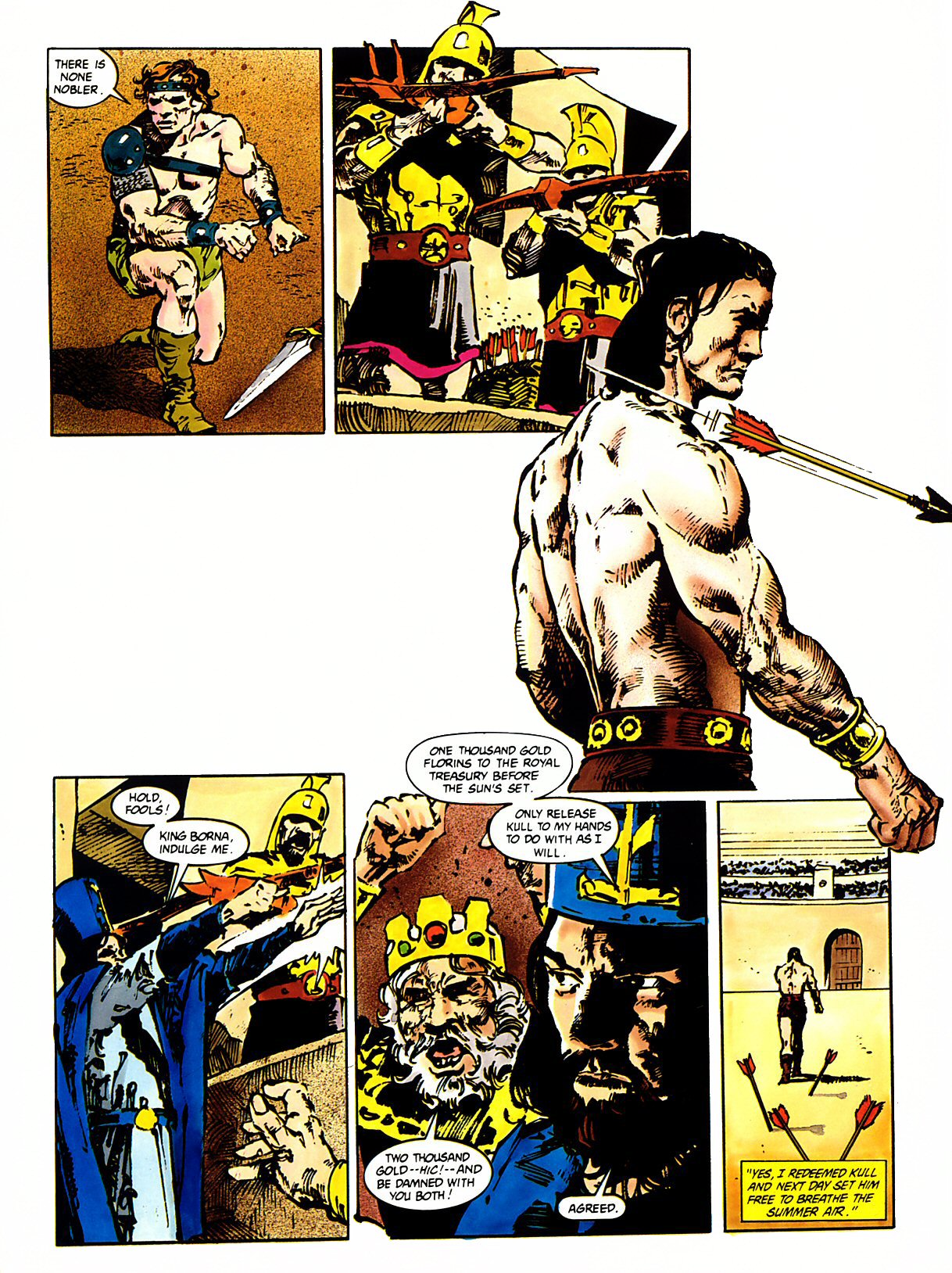Read online Marvel Graphic Novel comic -  Issue #47 - Kull - The Vale Of Shadow - 28