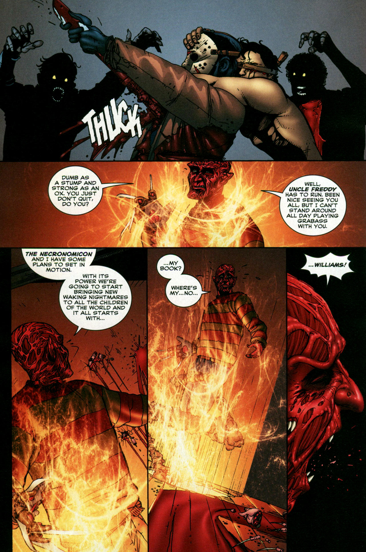 Read online Freddy Vs Jason Vs Ash comic -  Issue #5 - 5