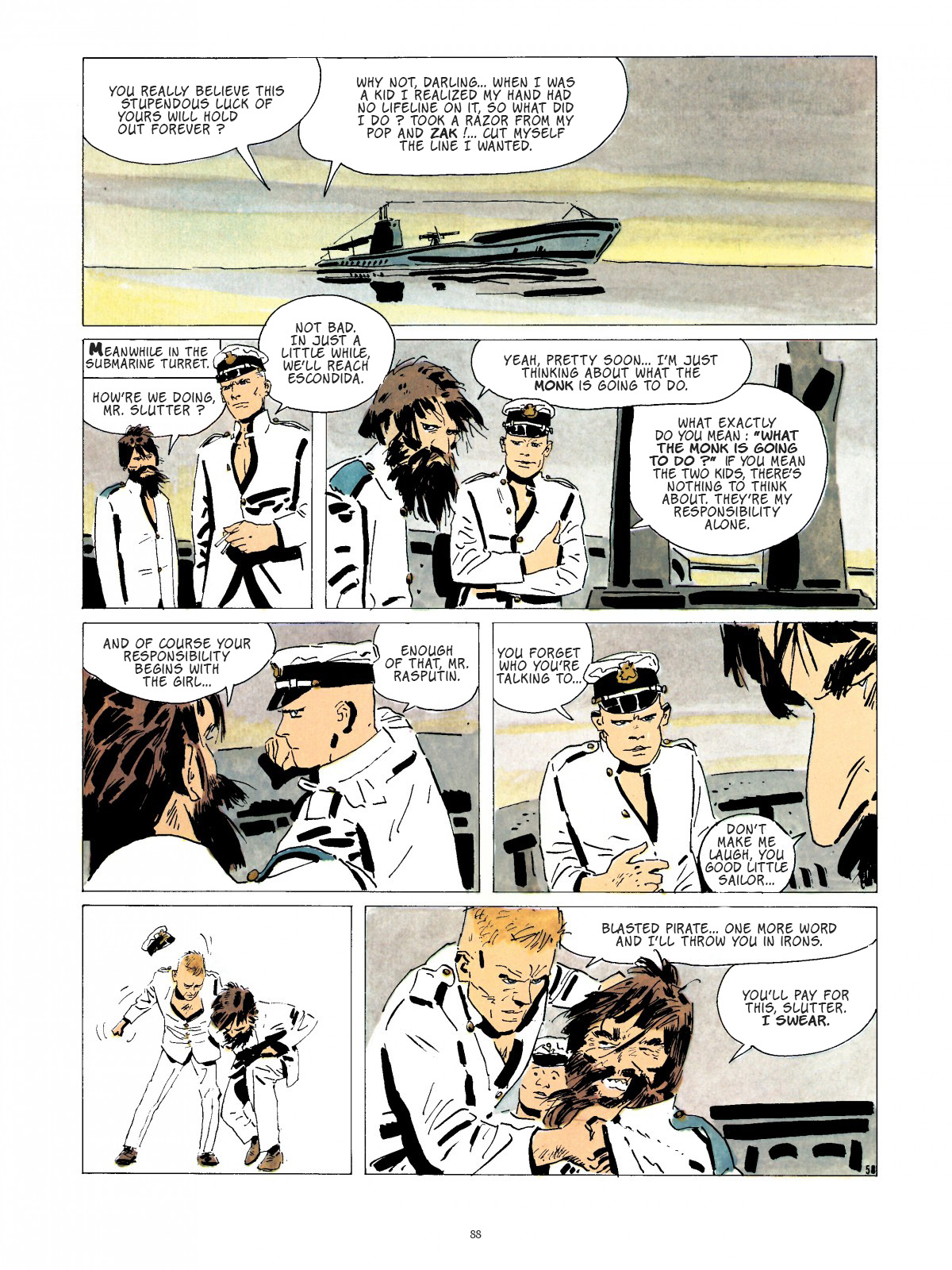 Read online Corto Maltese comic -  Issue # TPB 2 (Part 1) - 78