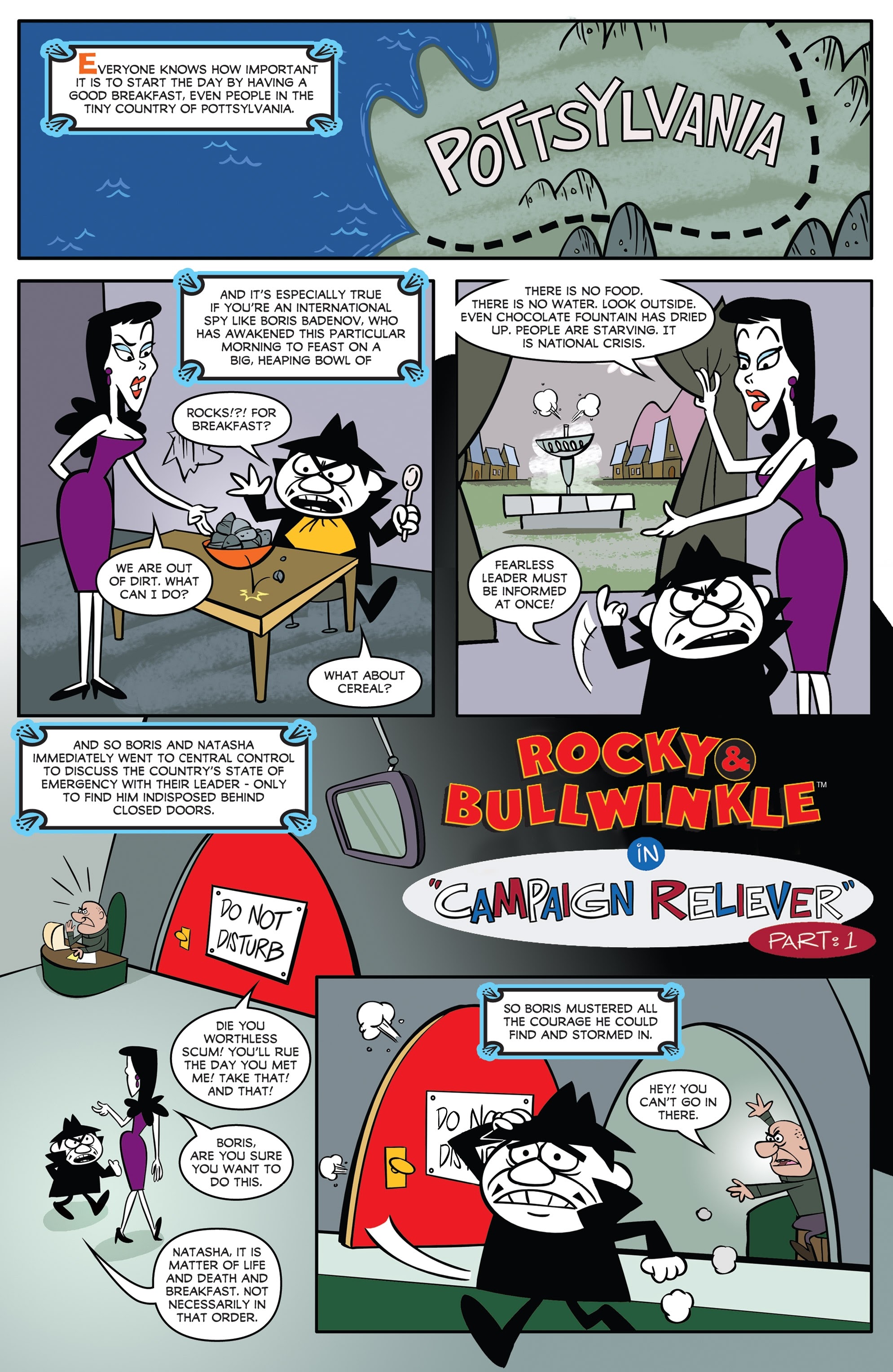 Read online The Rocky & Bullwinkle Show comic -  Issue #1 - 3
