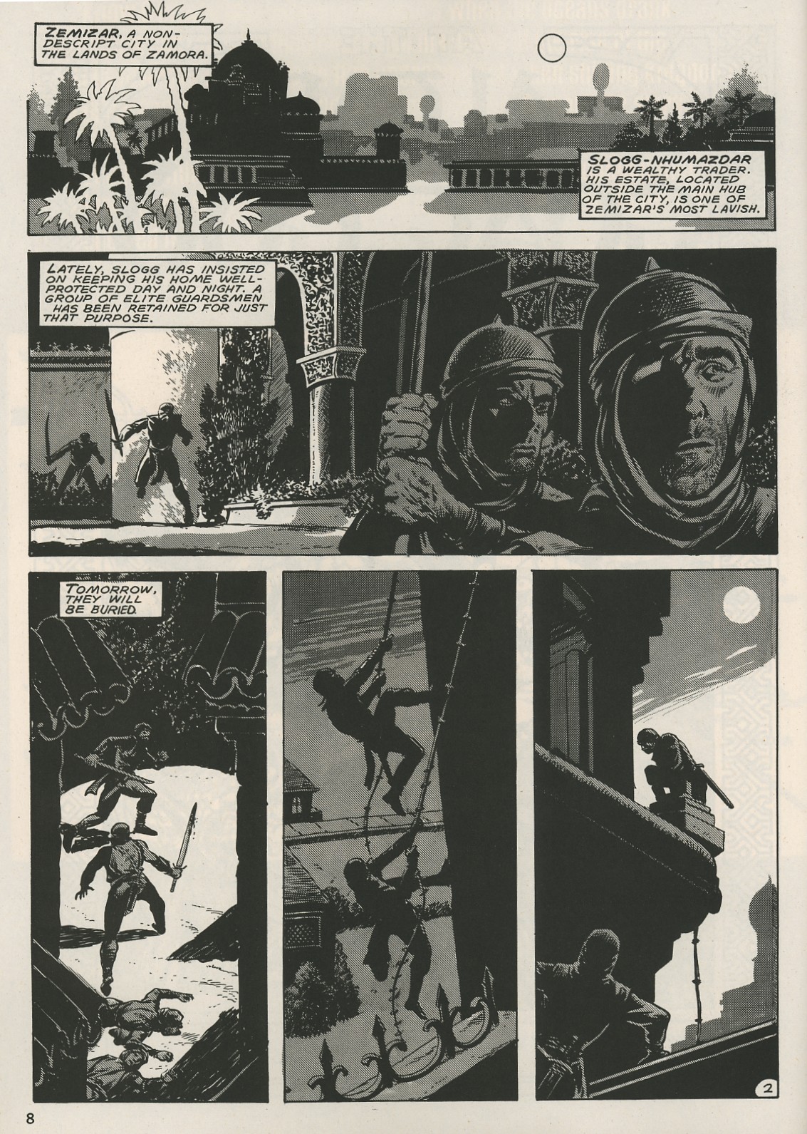 The Savage Sword Of Conan issue 125 - Page 8