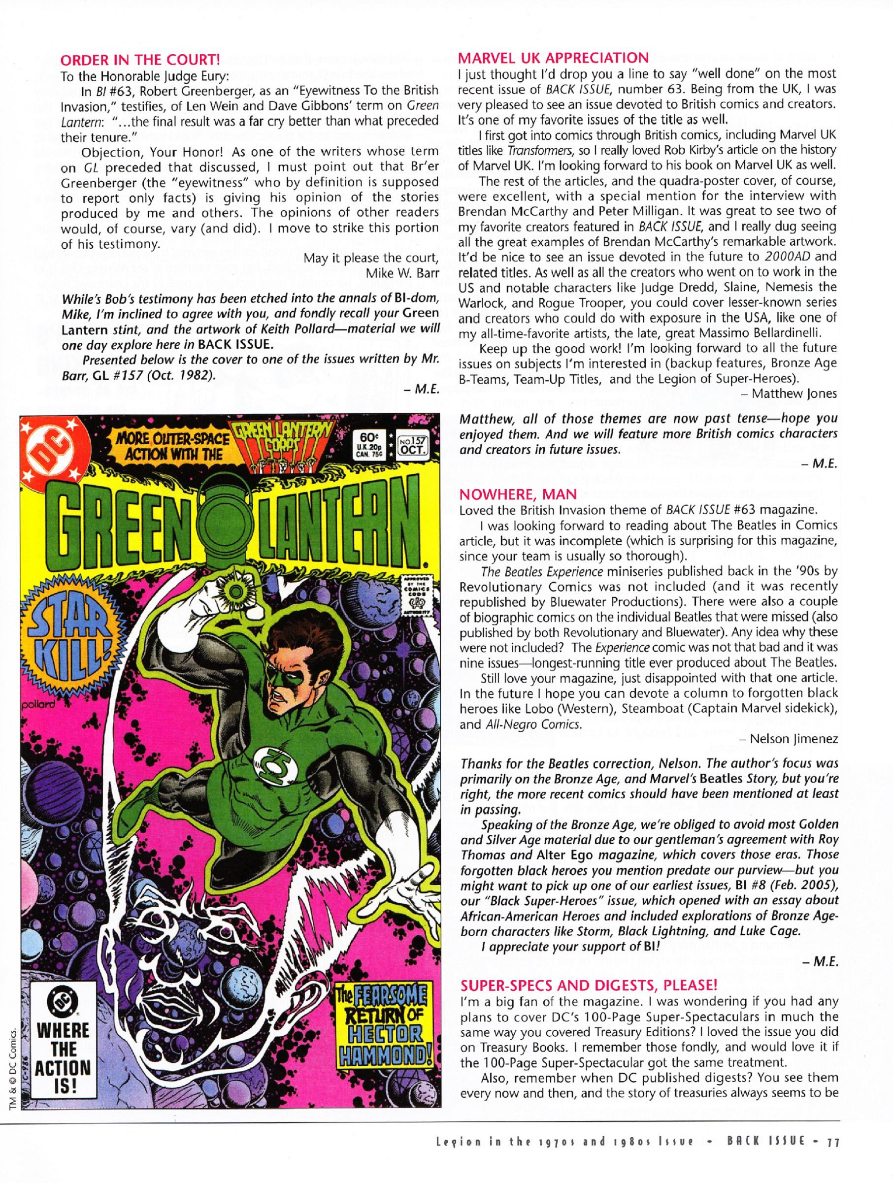 Read online Back Issue comic -  Issue #68 - 79