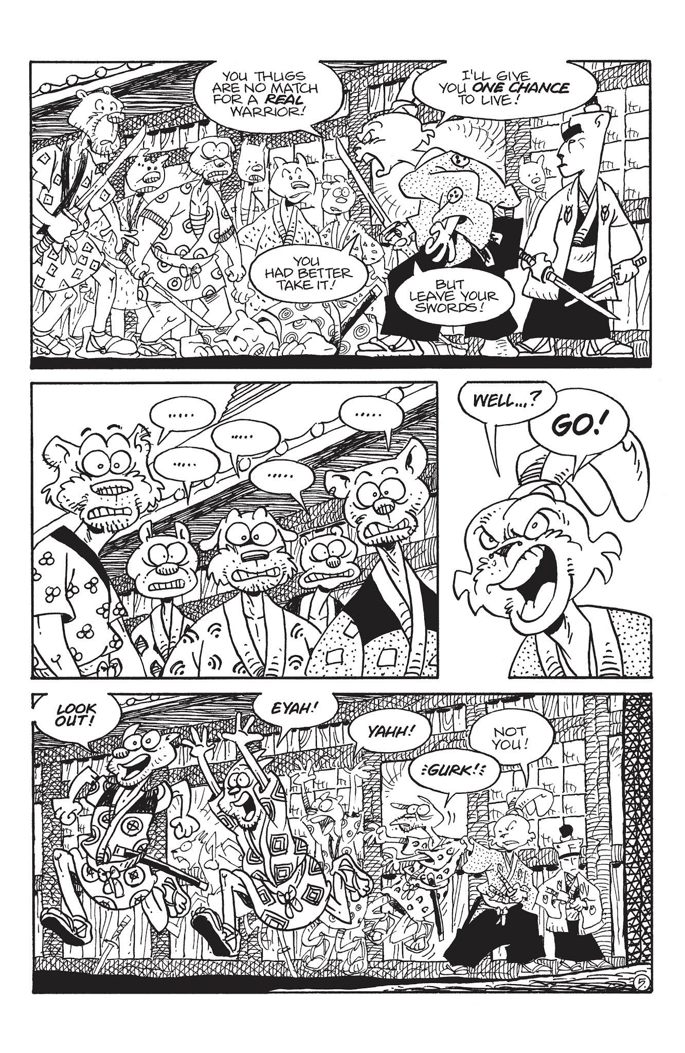 Read online Usagi Yojimbo: The Hidden comic -  Issue #4 - 7