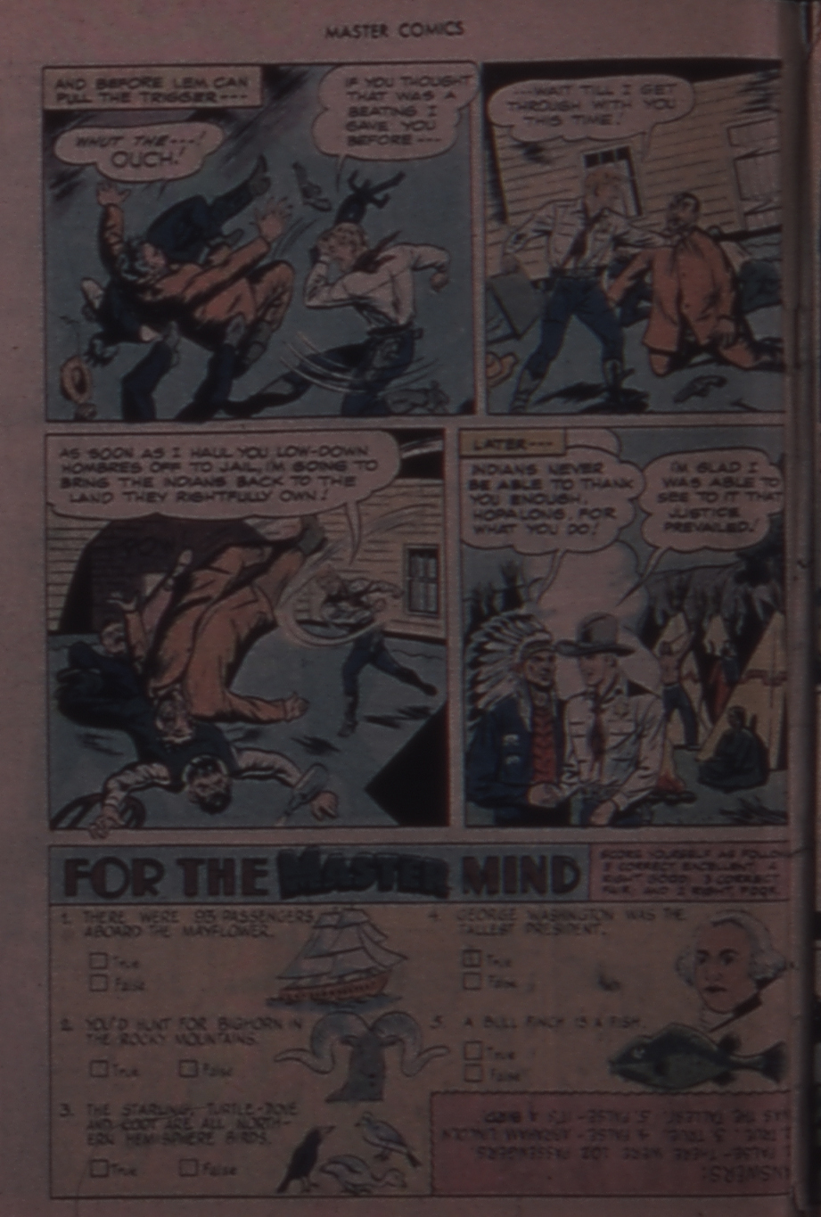 Read online Master Comics comic -  Issue #92 - 48