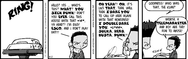 Read online The Boondocks Collection comic -  Issue # Year 1999 - 106