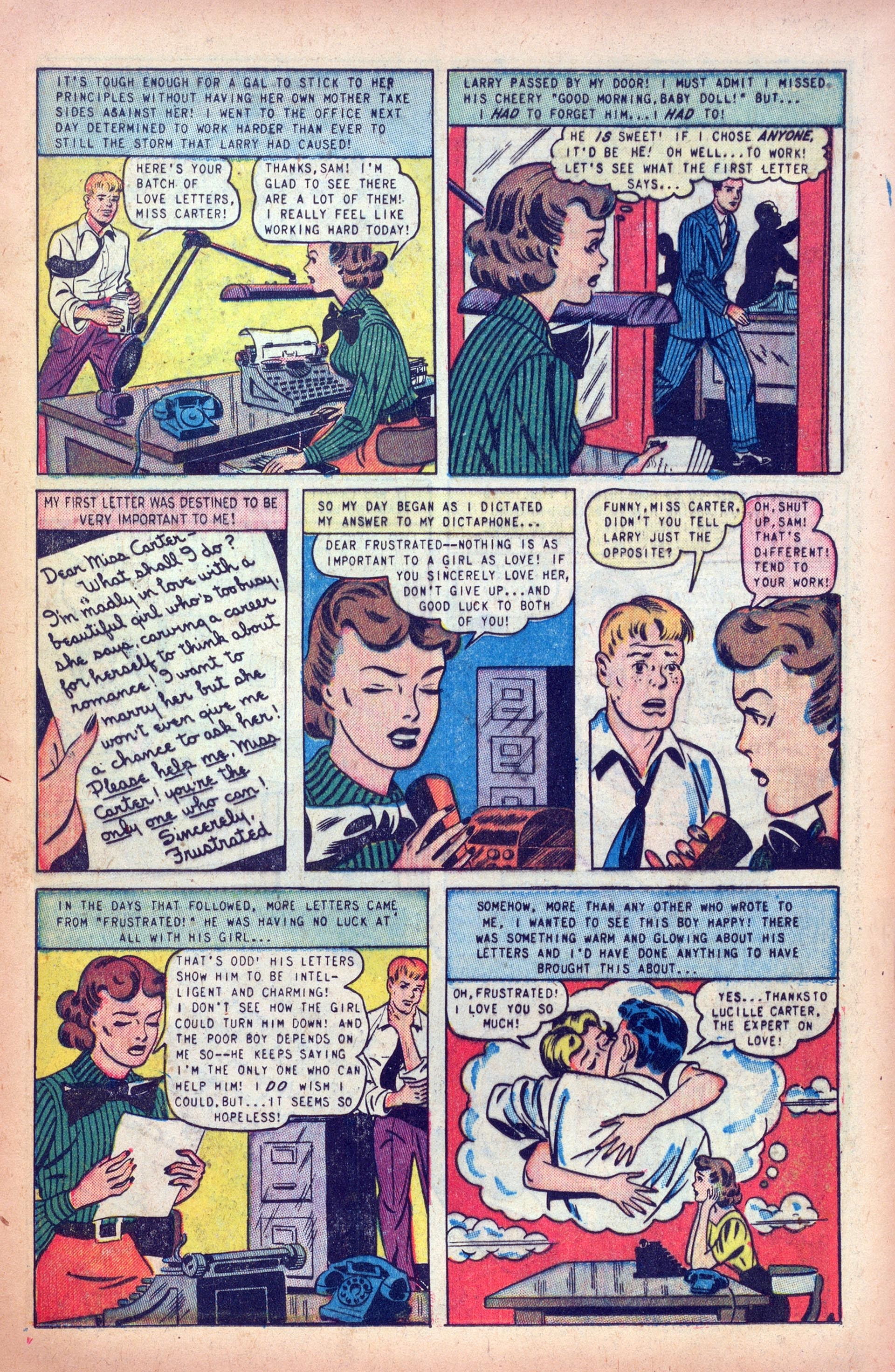Read online Junior Miss (1947) comic -  Issue #35 - 21