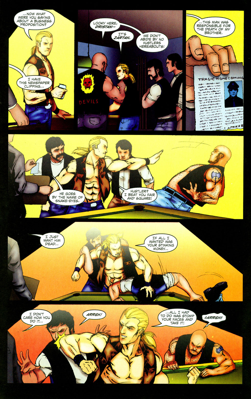 Read online G.I. Joe Dreadnoks: Declassified comic -  Issue #2 - 19
