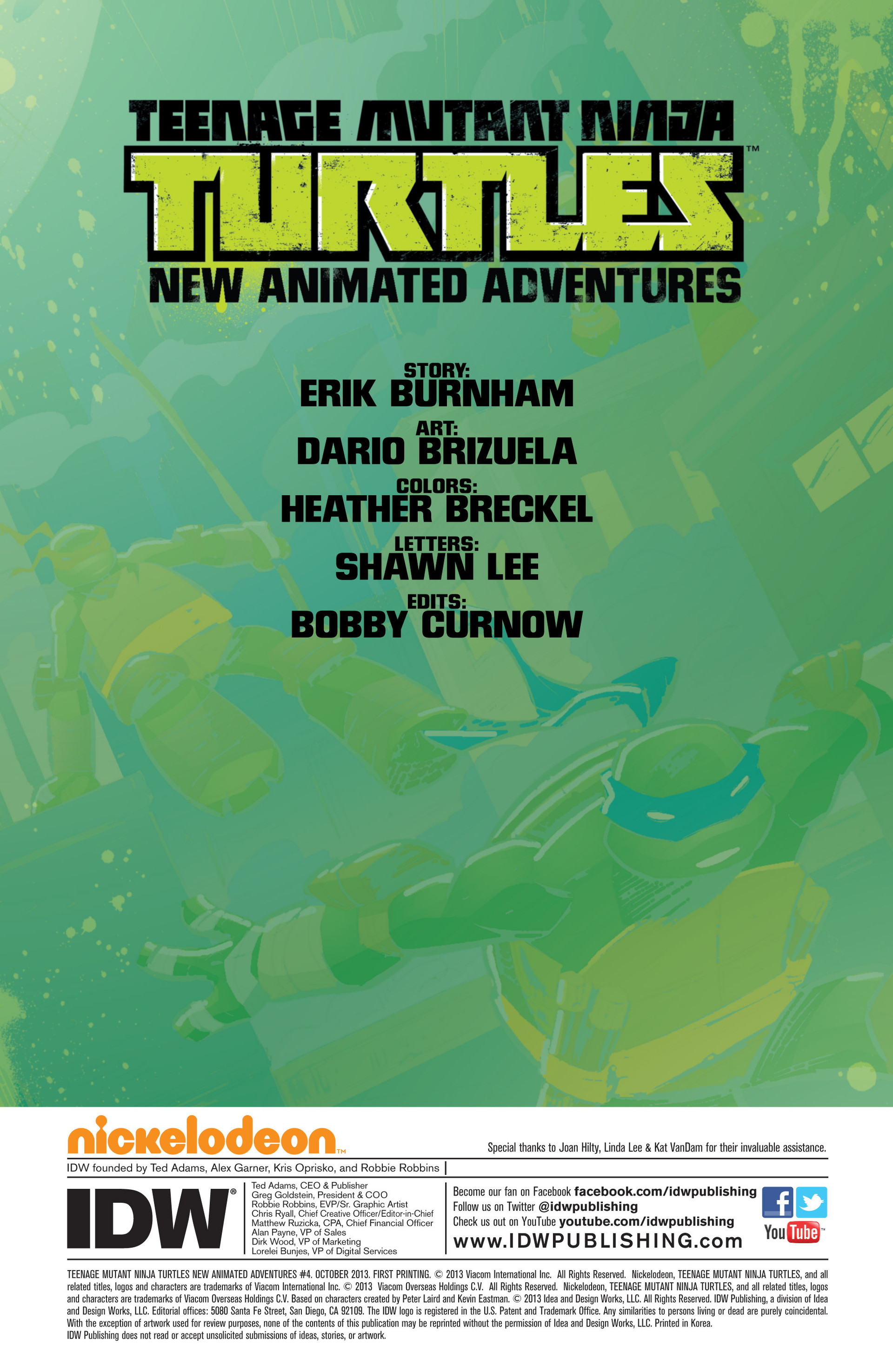 Read online Teenage Mutant Ninja Turtles New Animated Adventures comic -  Issue #4 - 2
