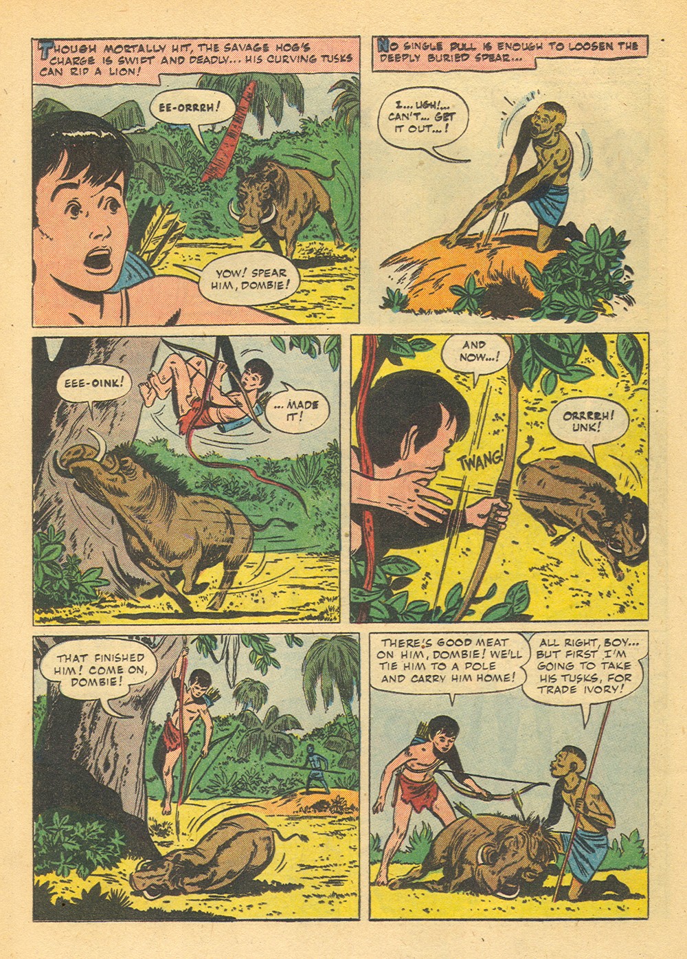 Read online Tarzan (1948) comic -  Issue #49 - 21