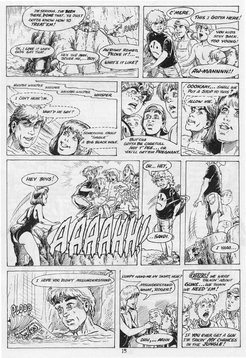 Read online Cavewoman: Pangaean Sea comic -  Issue #1 - 17
