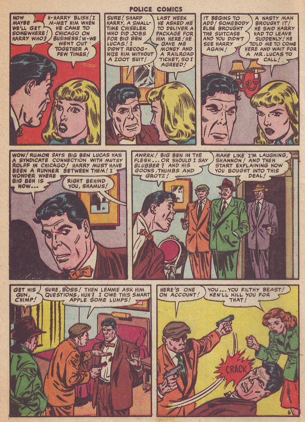 Read online Police Comics comic -  Issue #114 - 8