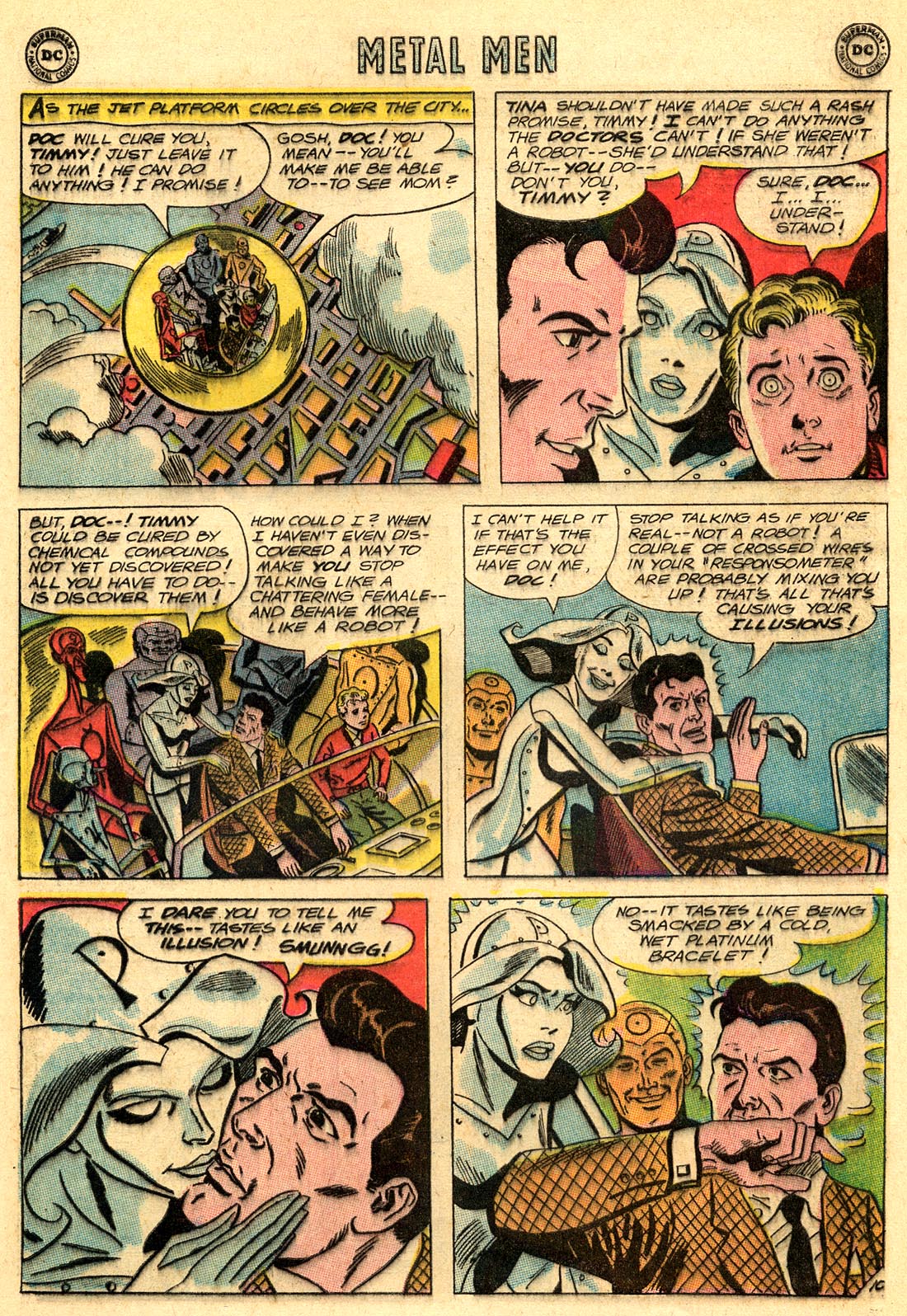 Read online Metal Men (1963) comic -  Issue #8 - 13