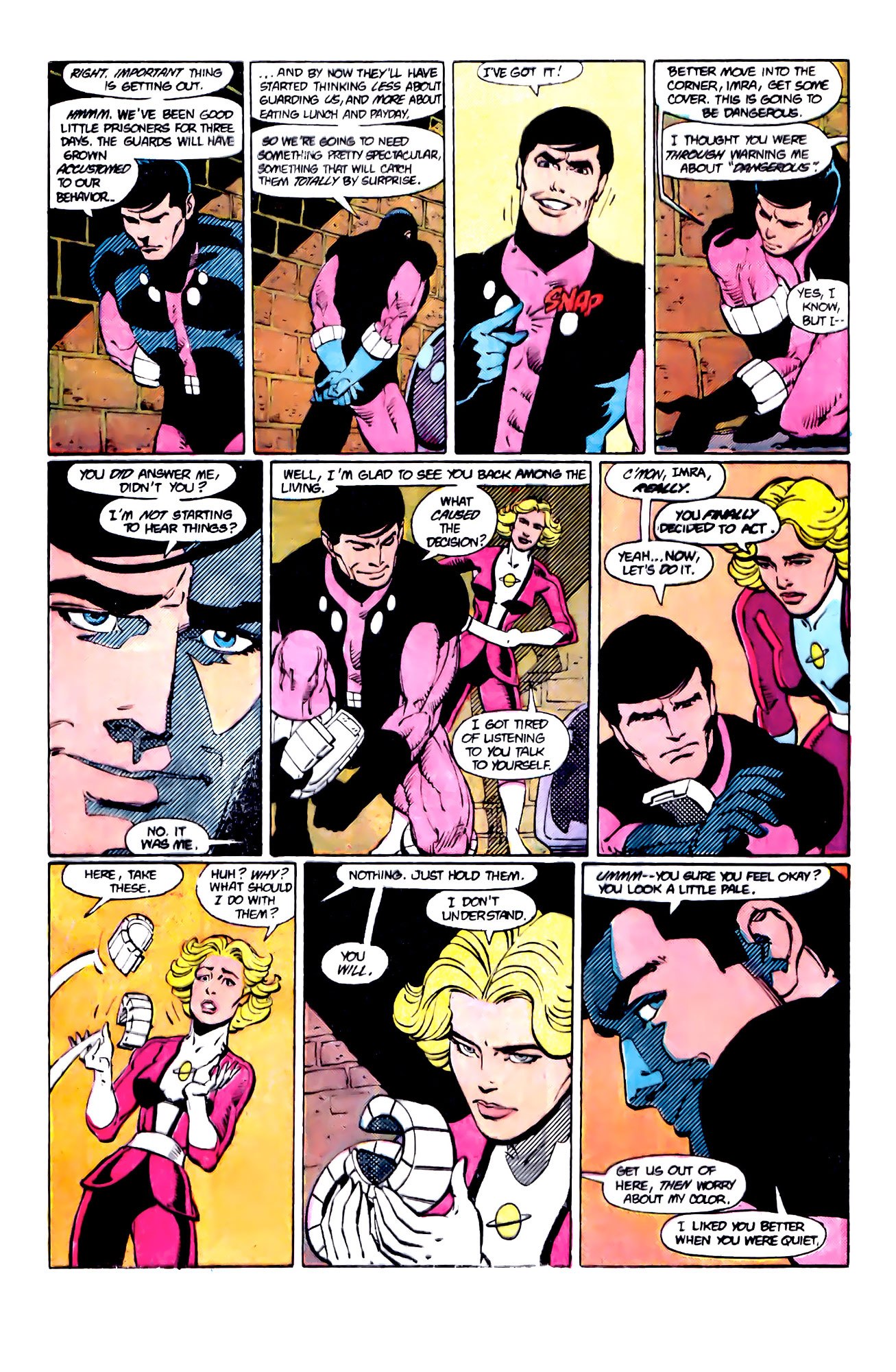 Read online Legionnaires 3 comic -  Issue #3 - 4