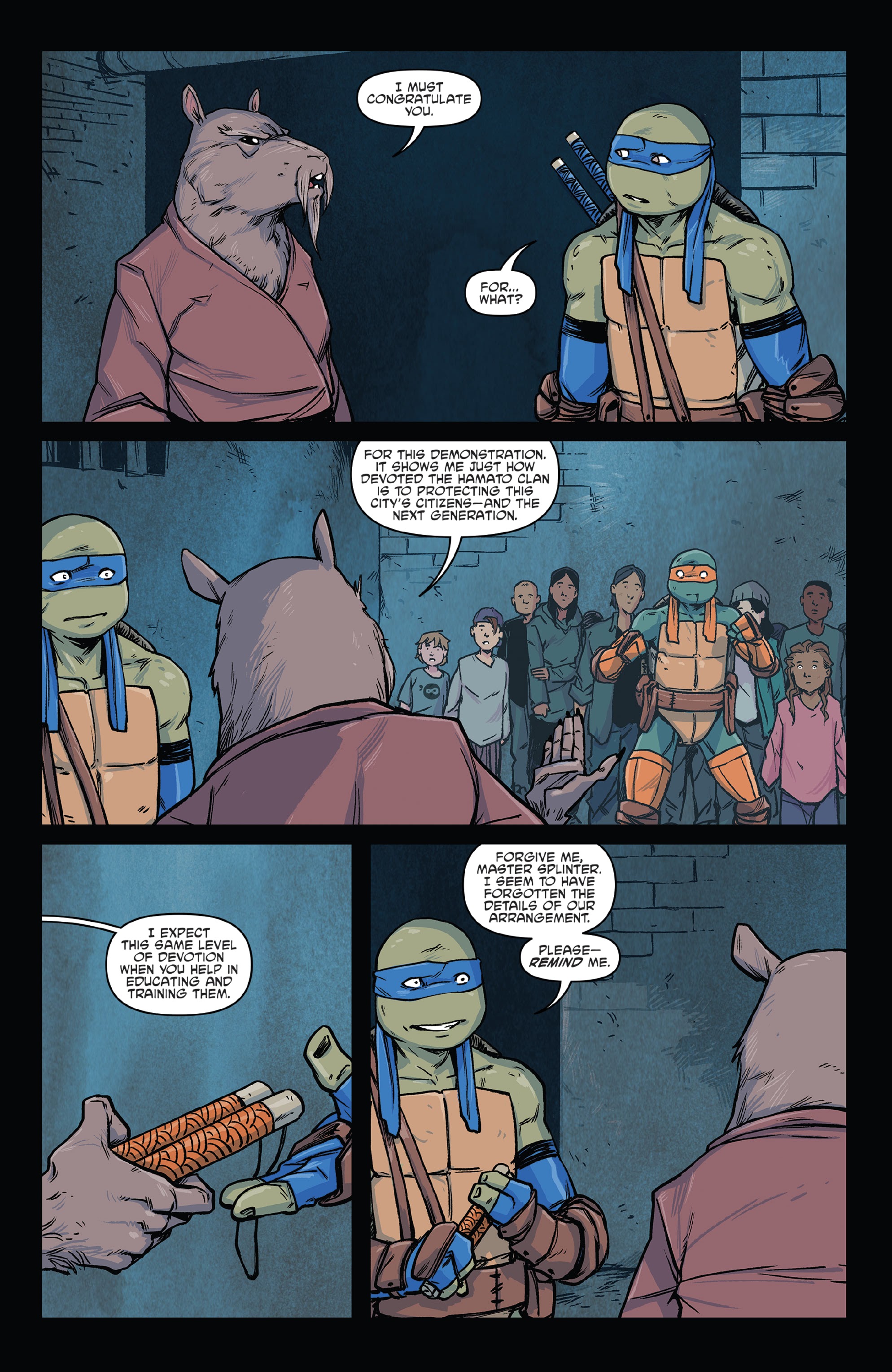 Read online Teenage Mutant Ninja Turtles: Best Of comic -  Issue # Michelangelo - 89