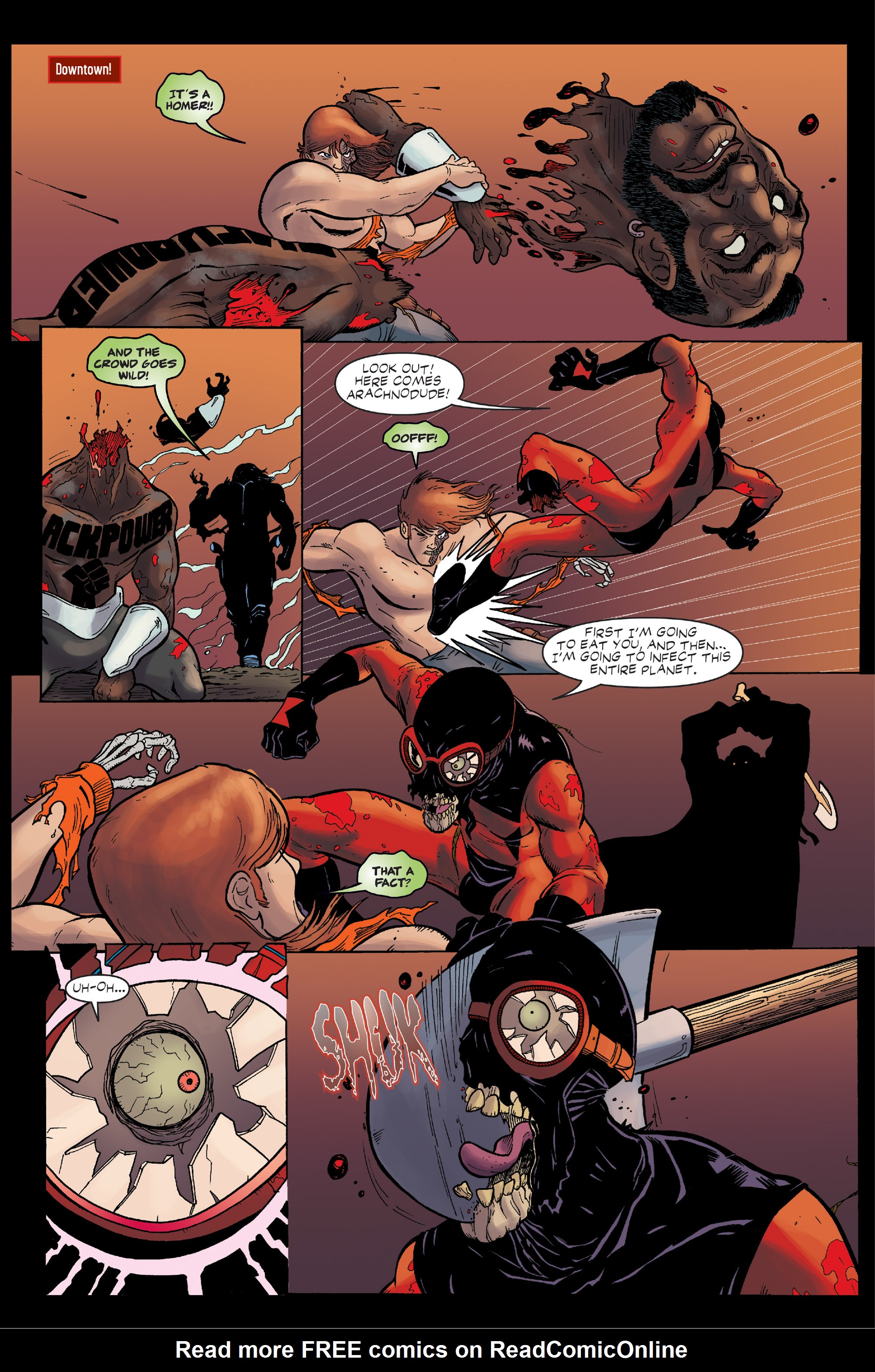 Read online Hack/Slash vs. Halloween Man Special comic -  Issue # Full - 19