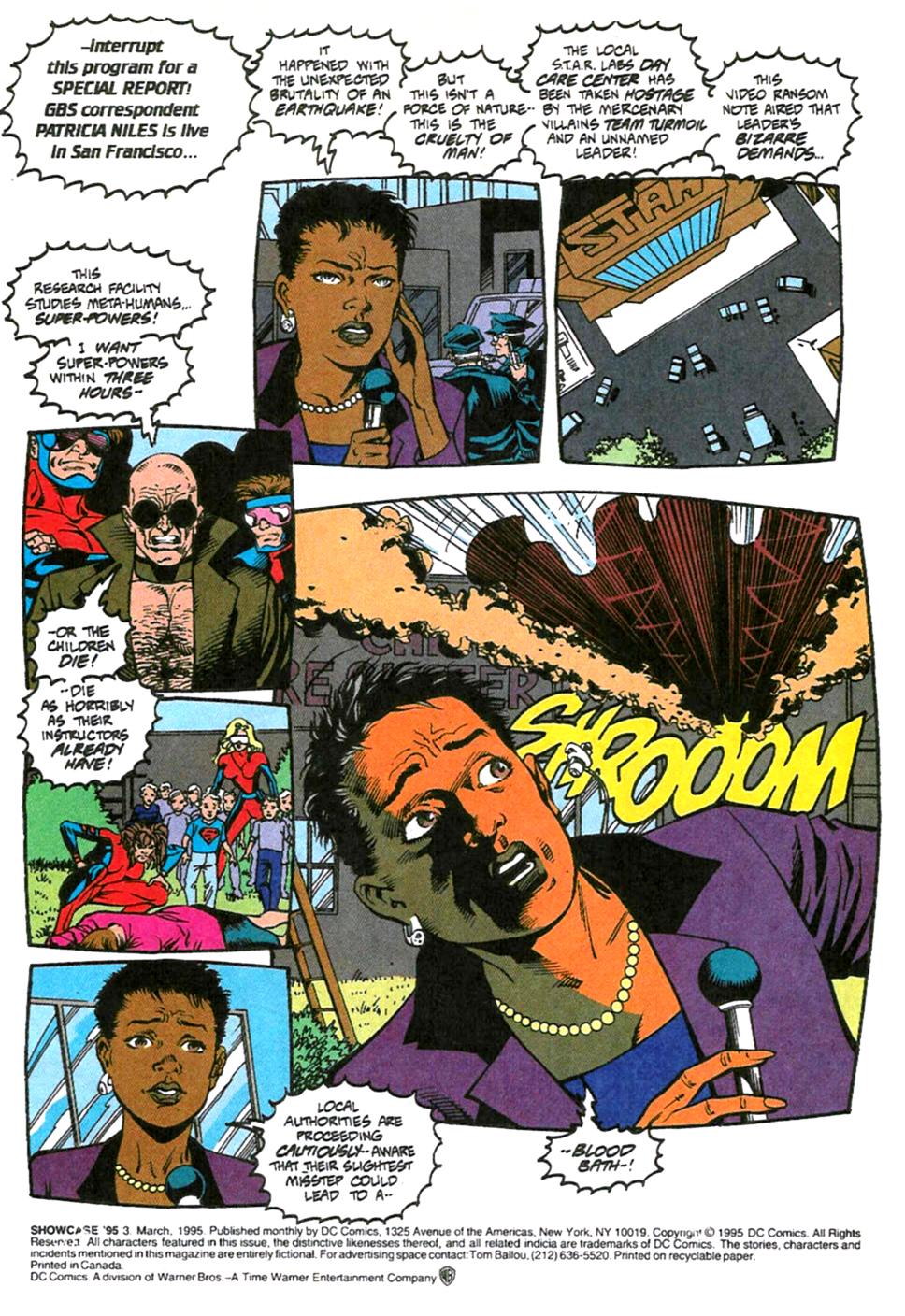 Read online Showcase '95 comic -  Issue #3 - 2
