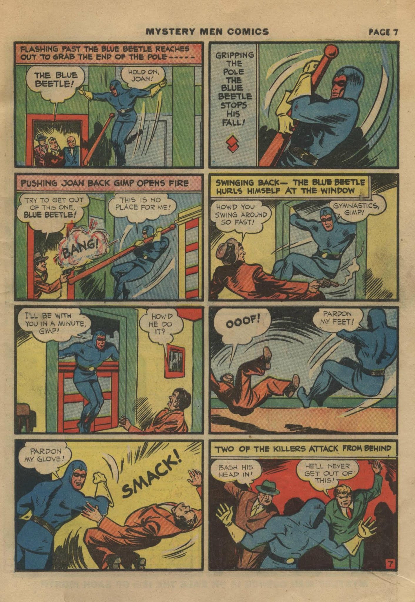 Read online Mystery Men Comics comic -  Issue #15 - 9