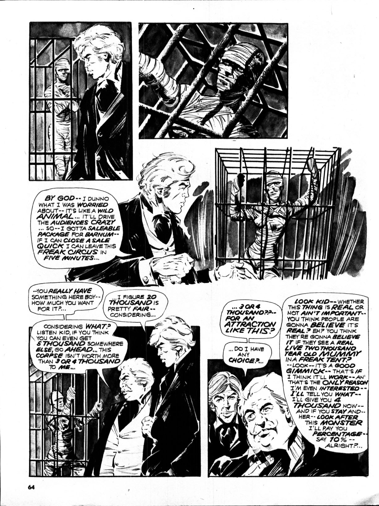 Read online Nightmare (1970) comic -  Issue #22 - 63